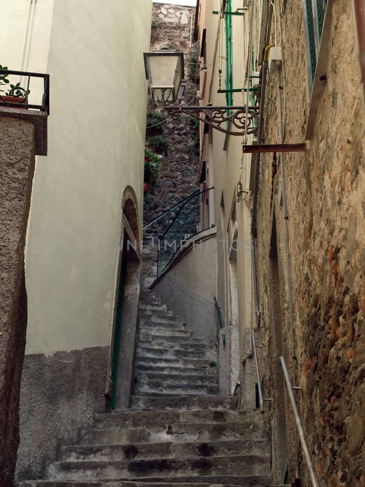 Riomaggiore - one of the cities of Cinque Terre in italy