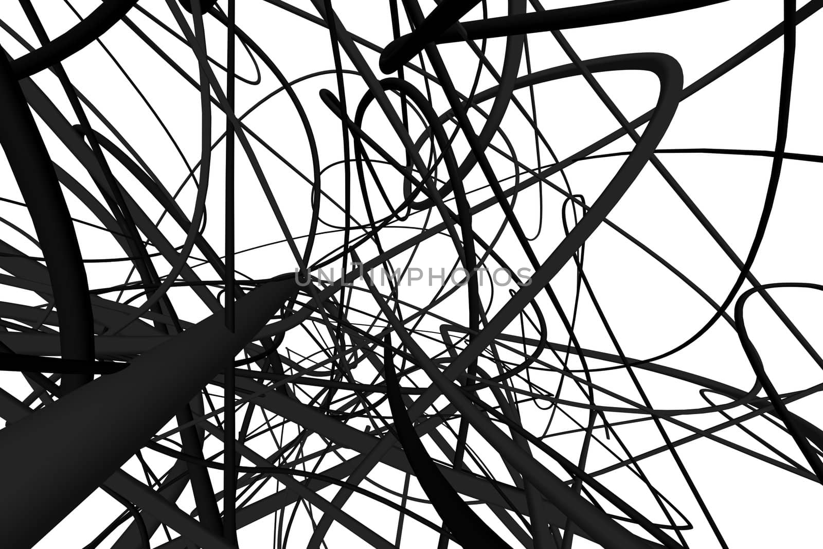 3D Abstract Lines by jeremywhat