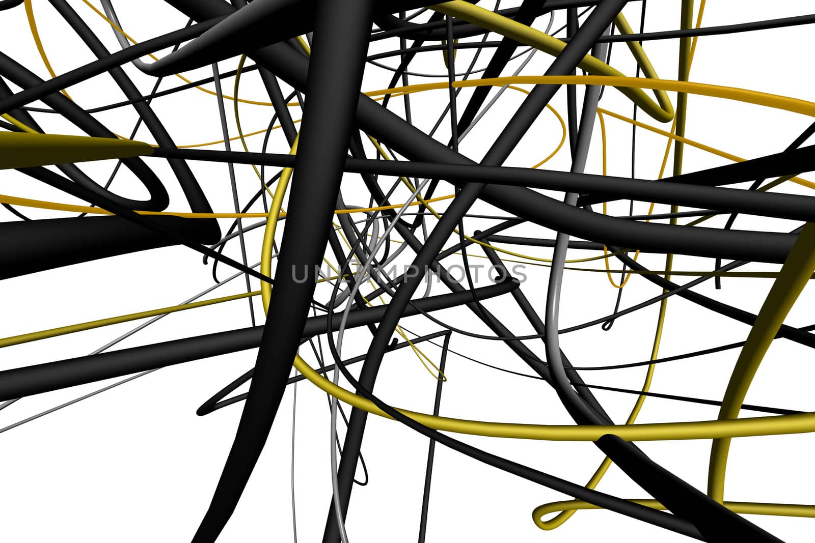 3D Abstract Lines by jeremywhat