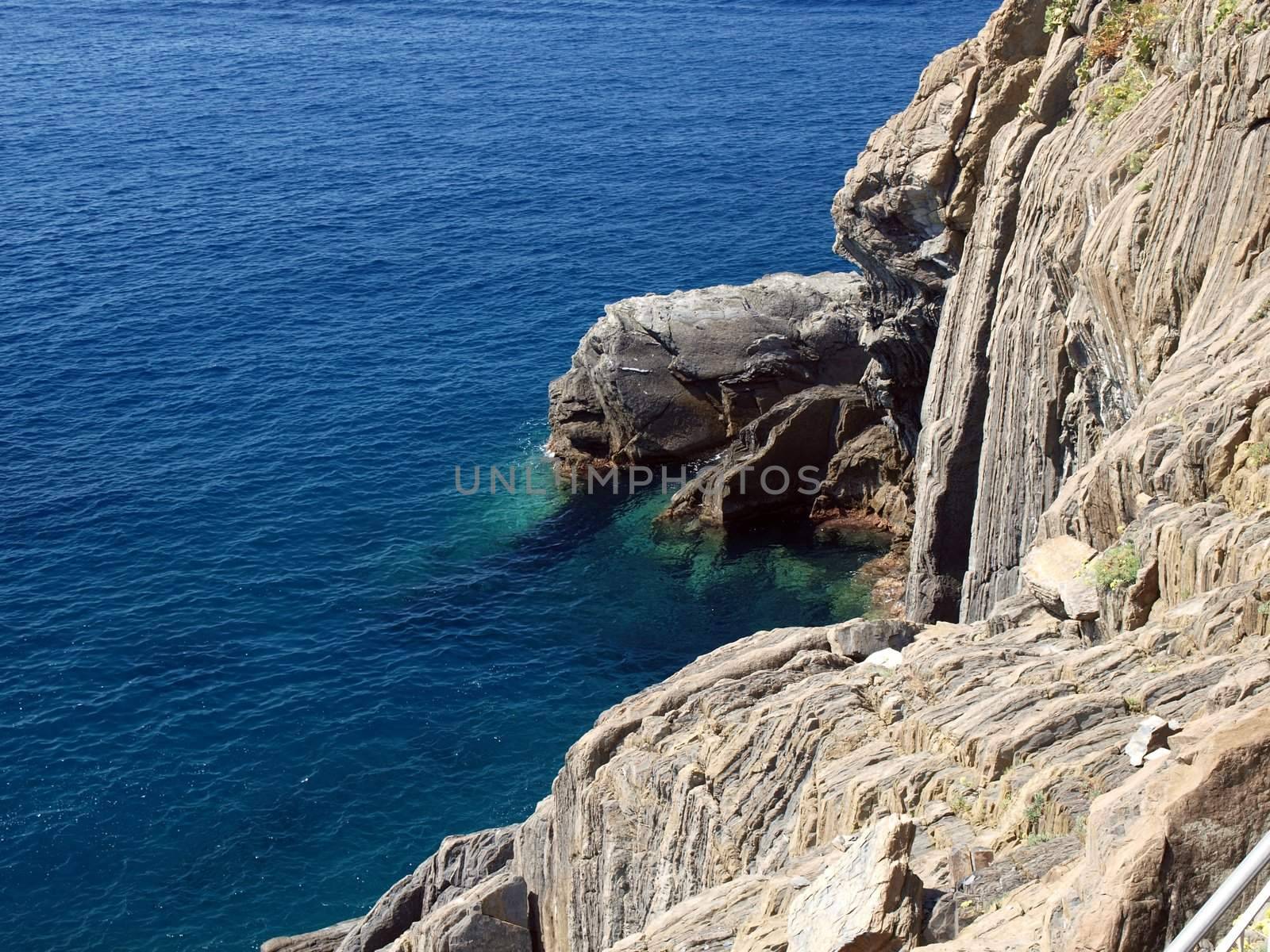 "Via dell amor" of Cinque Terre - Liguria Italy.Oone from most beautiful in Italy of for pedestrians paths for lovers ne from most beautiful in Italy of for pedestrians paths for lovers