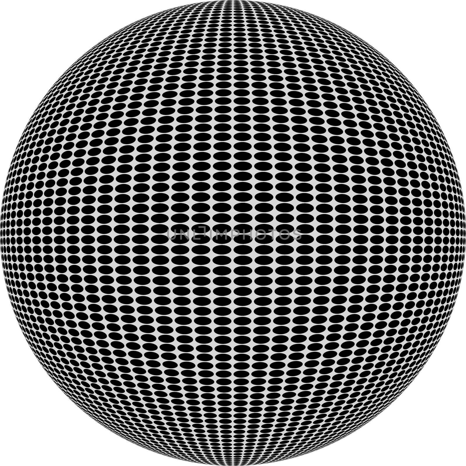 Pattern circles that are great for backgrounds and design inspiration. Has a white background.