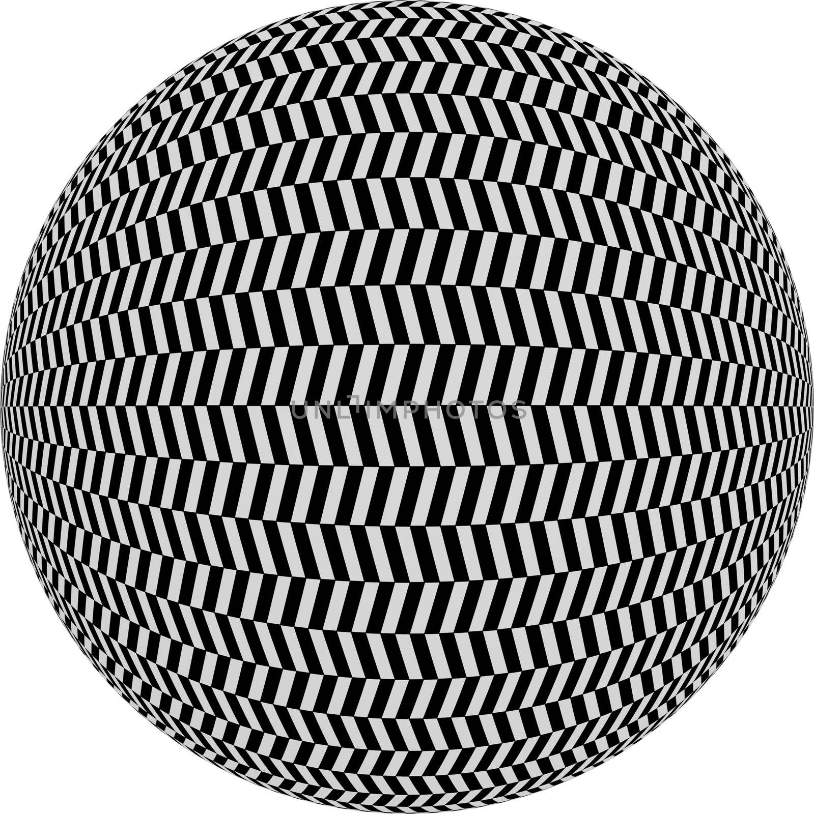 Patterned Sphere by jeremywhat