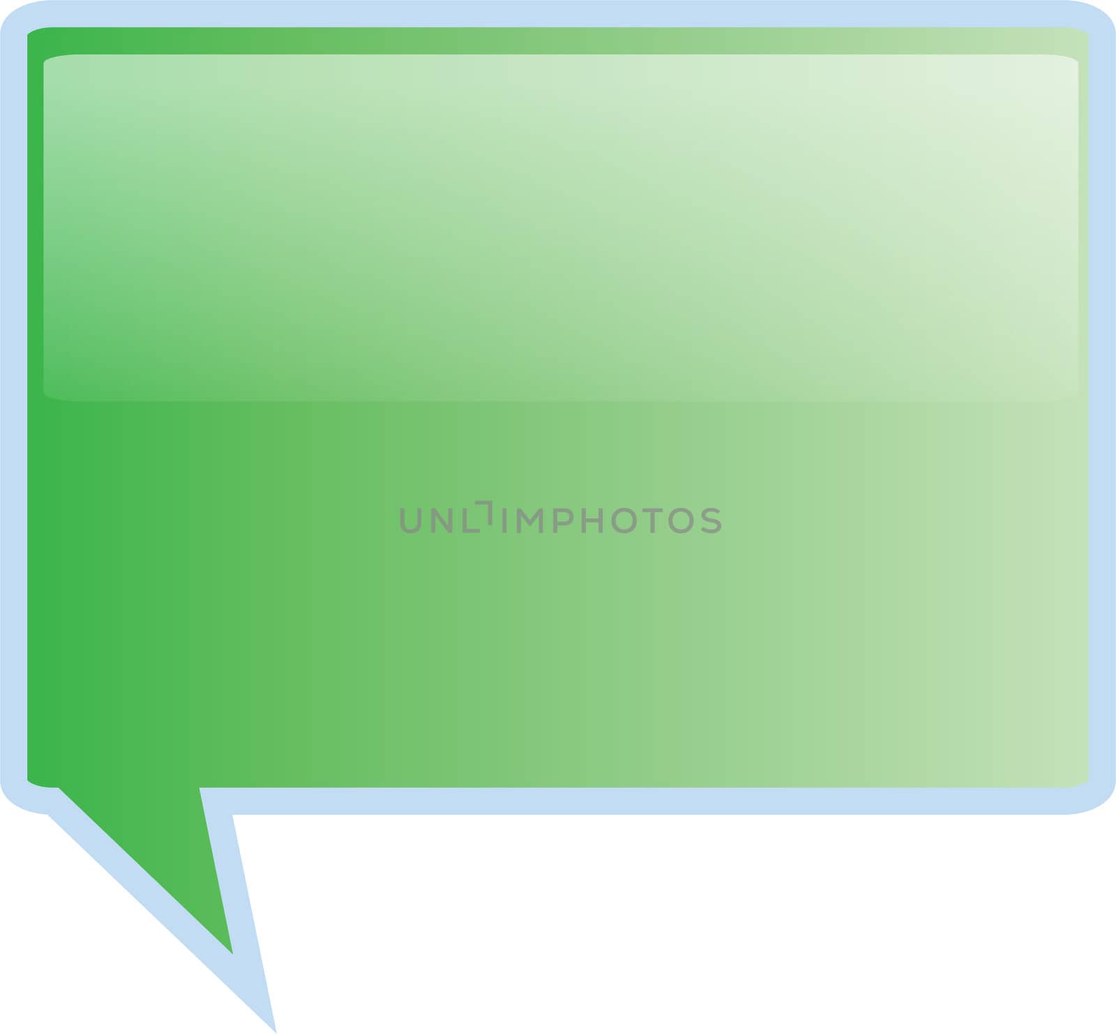 Thought or speech bubble. Could be used as a text space or in a comic strip