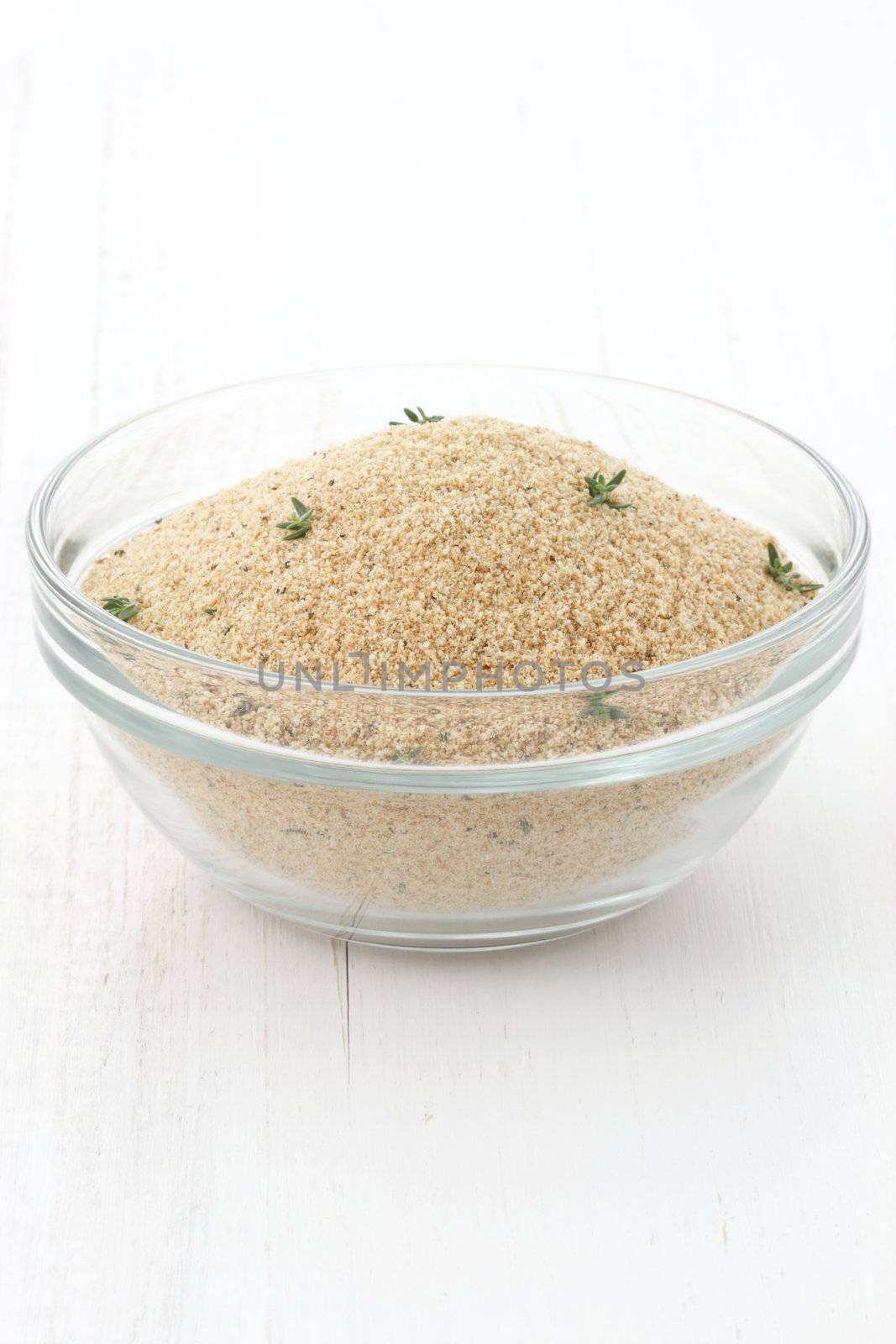 bread crumbs or breaded ingredient used to make fried chicken milanese chicken , nuggets and other delicious breaded foods 