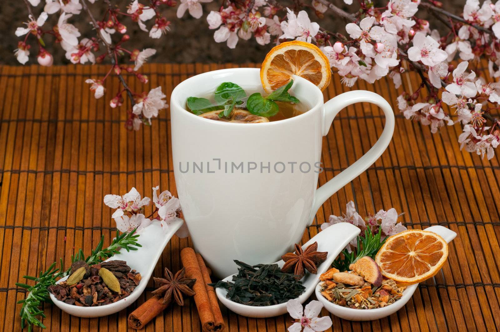 Healthy herbal tea