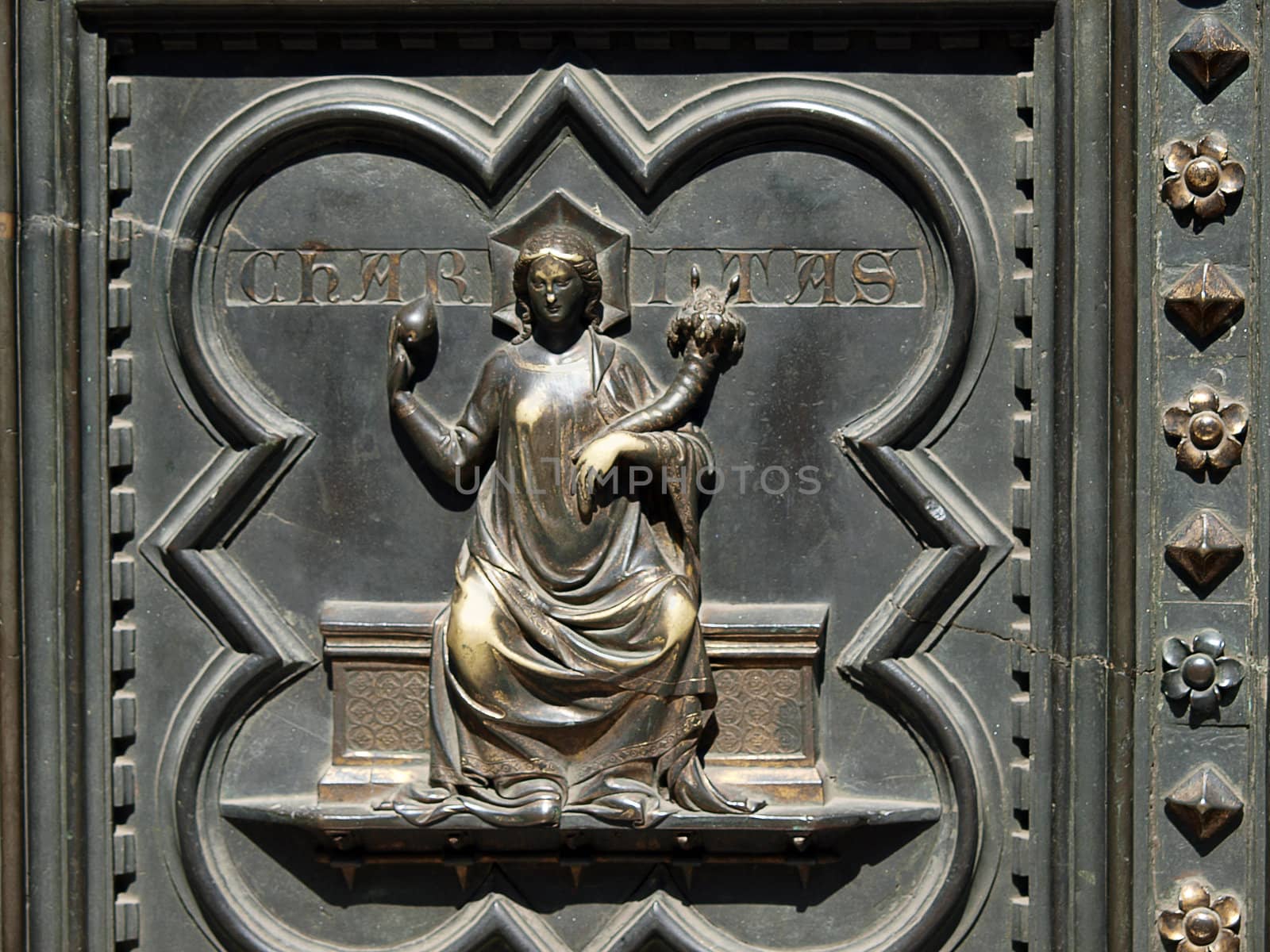 Florence Baptistery - South Portal by Andrea Pisano- 1336. Histories of St John the Baptist