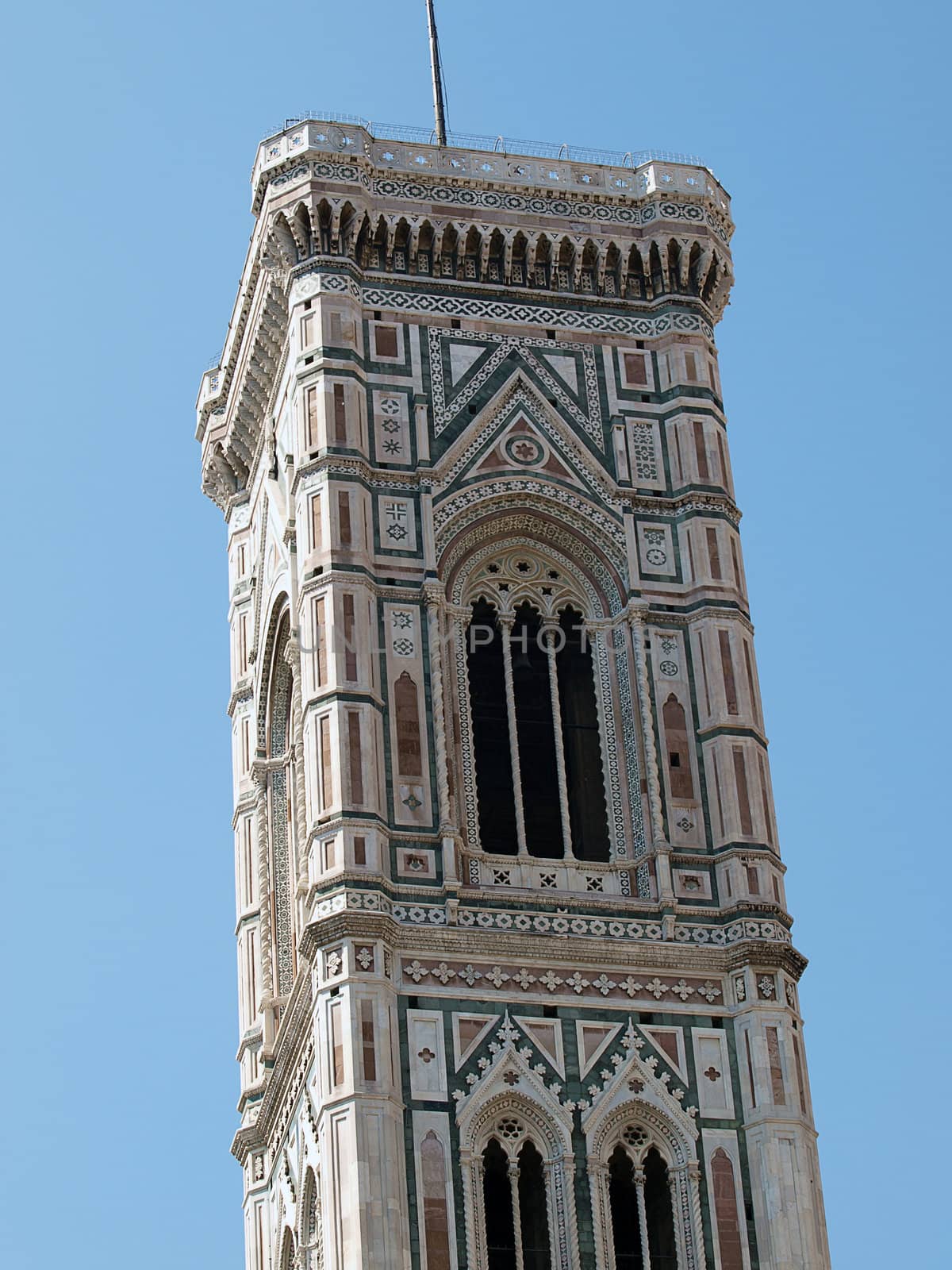 View of the Giotto's bell tower - Florence