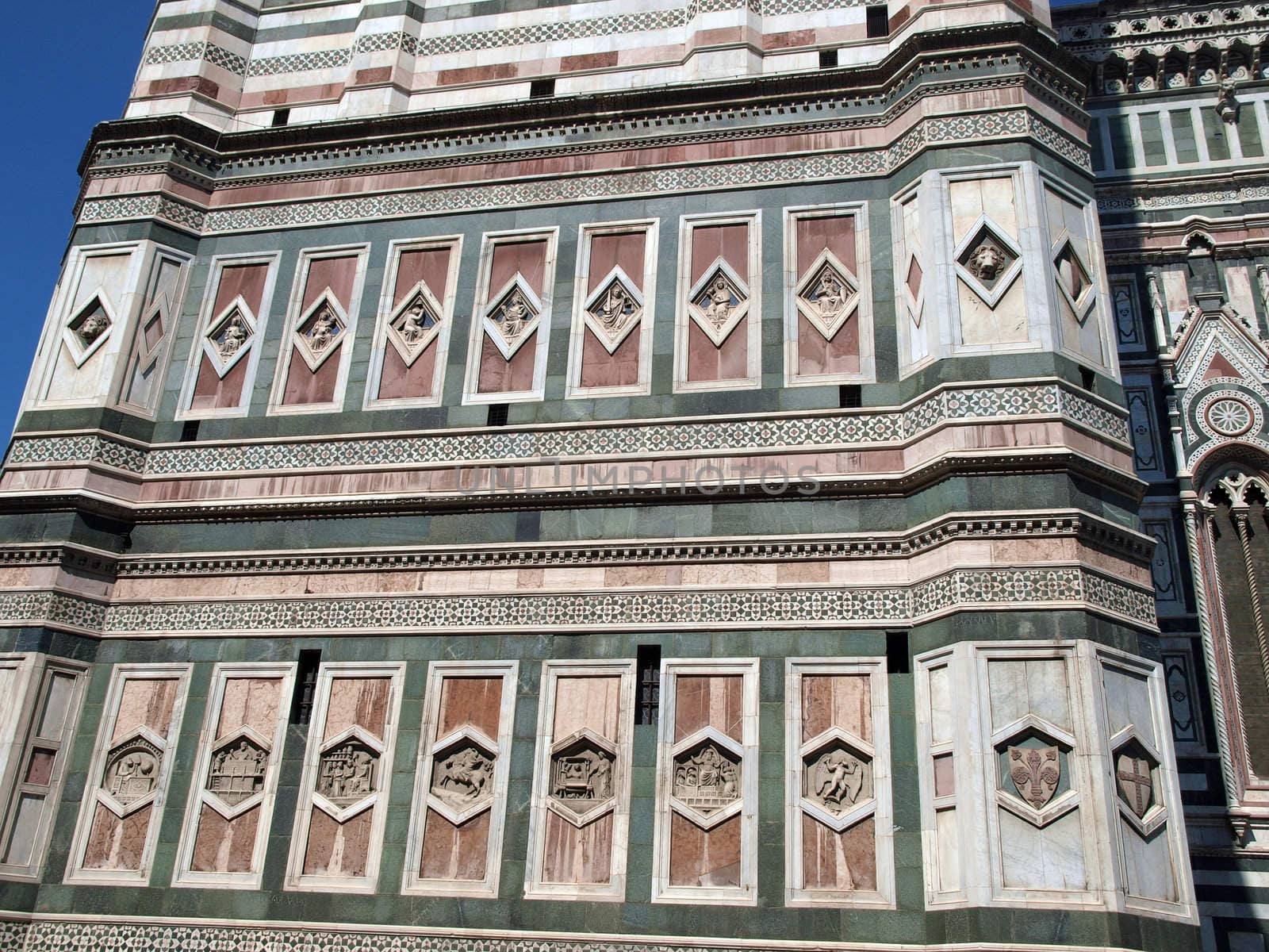 View of the Giotto's bell tower - Florence