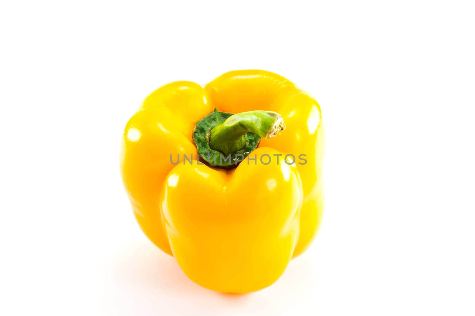 Bell pepper on a white background