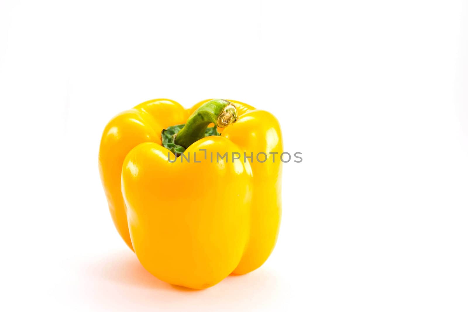 Bell pepper on a white background