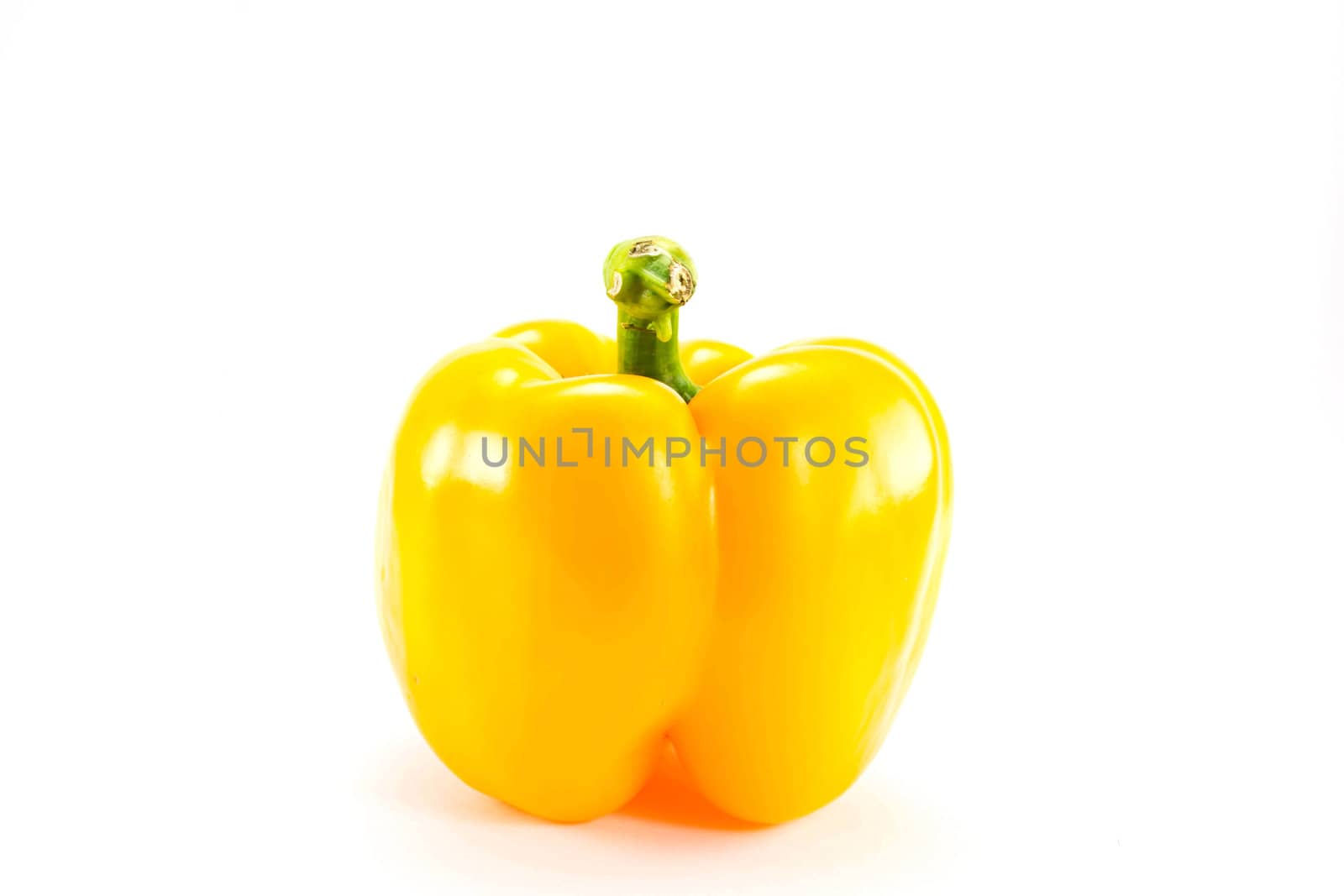 Bell pepper on a white background