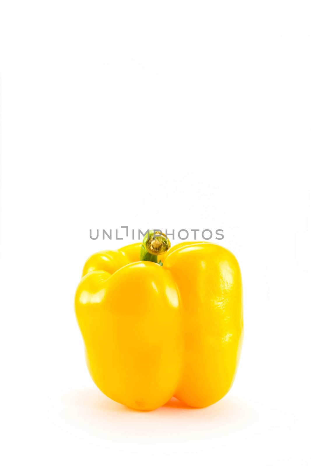 Bell pepper on a white background