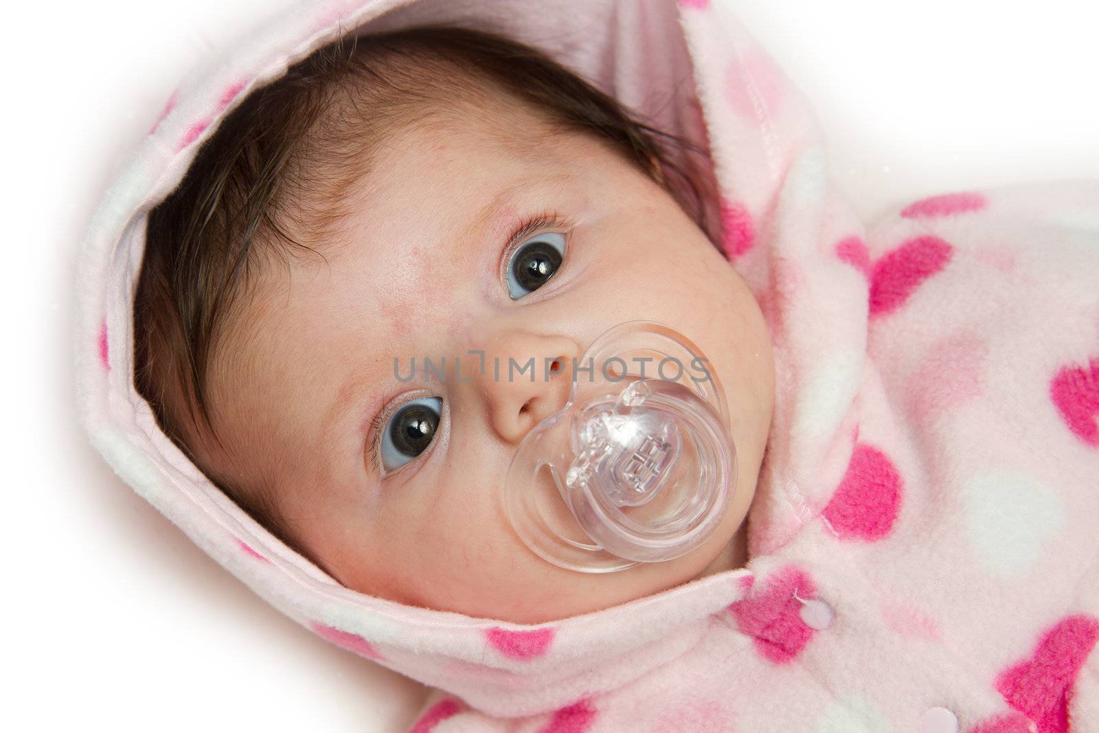 baby with pacifier