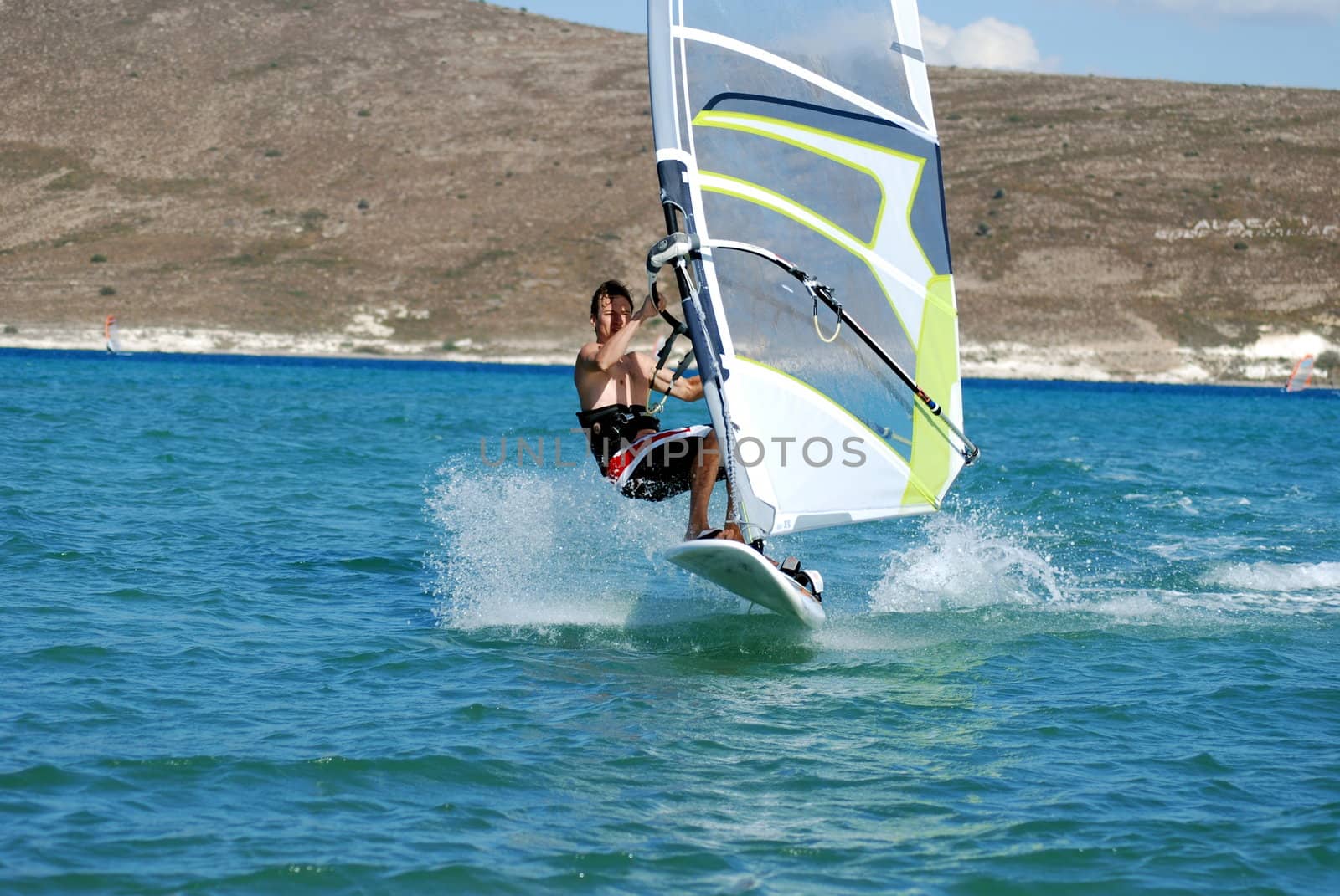 windsurfing  on the move  by svtrotof