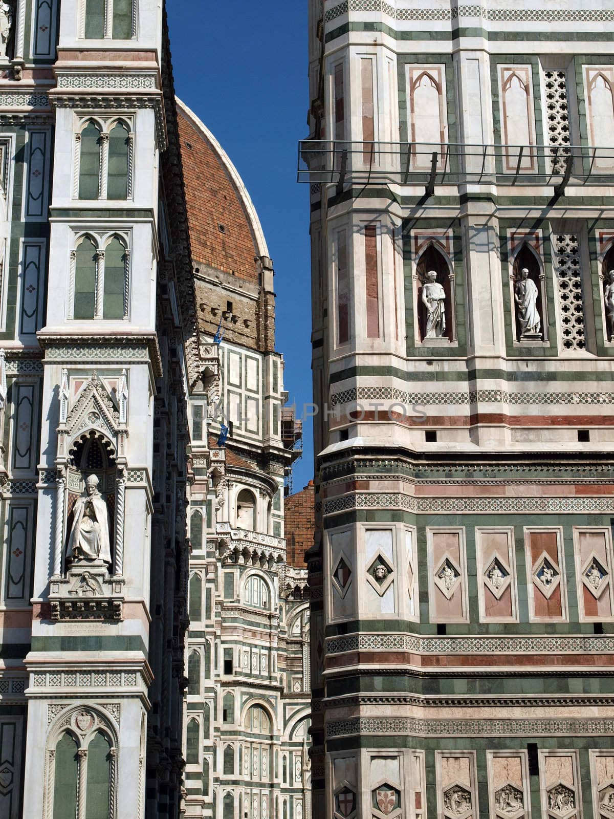 View of the Giotto's bell tower and Duomo - Florence