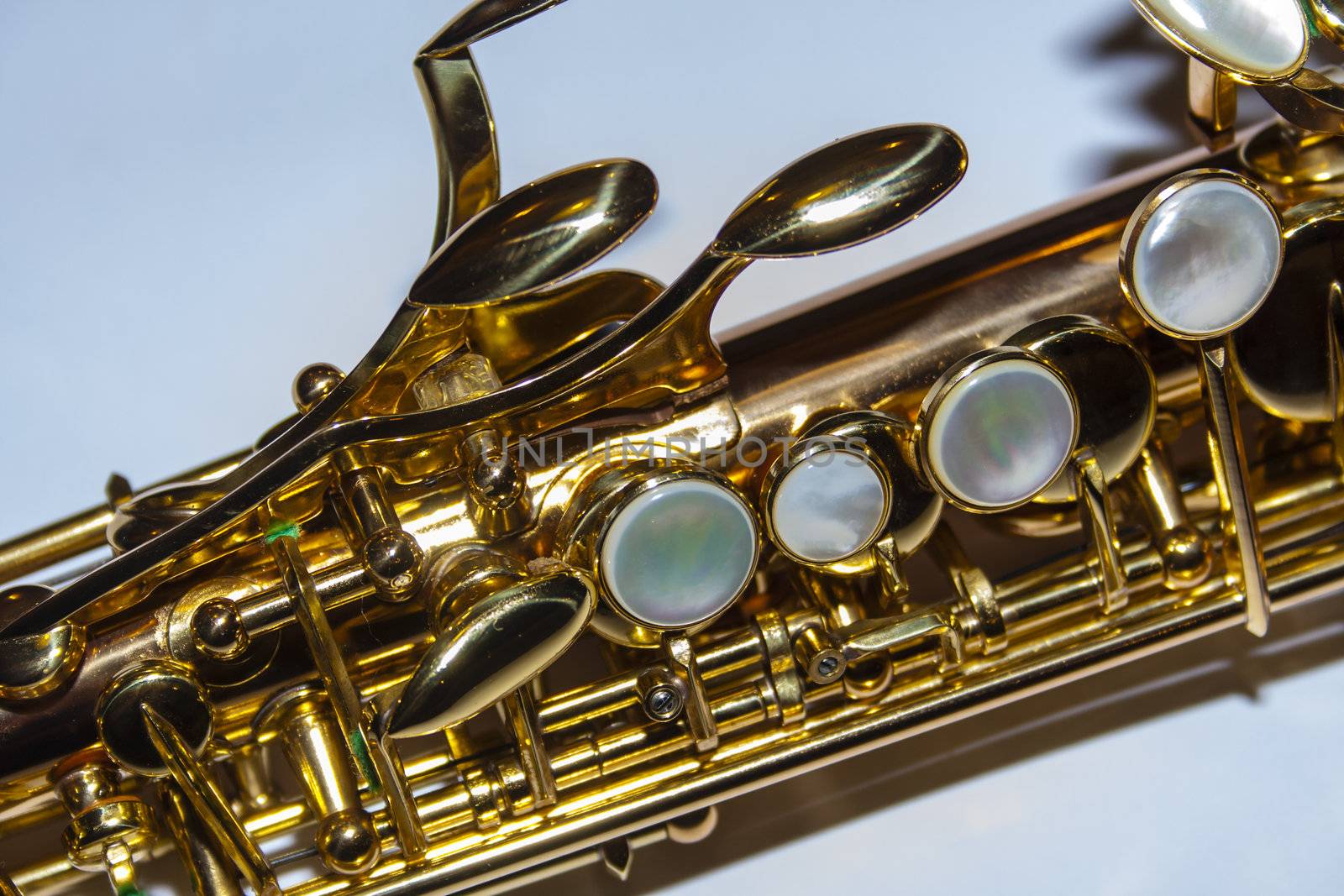 Details of the flap system of a saxophone by koep