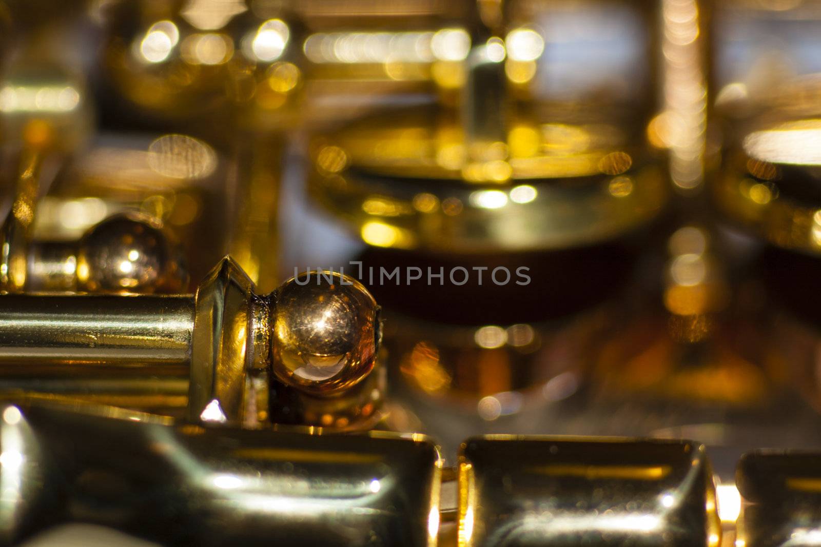 Details of the flap system of a soprano saxophone