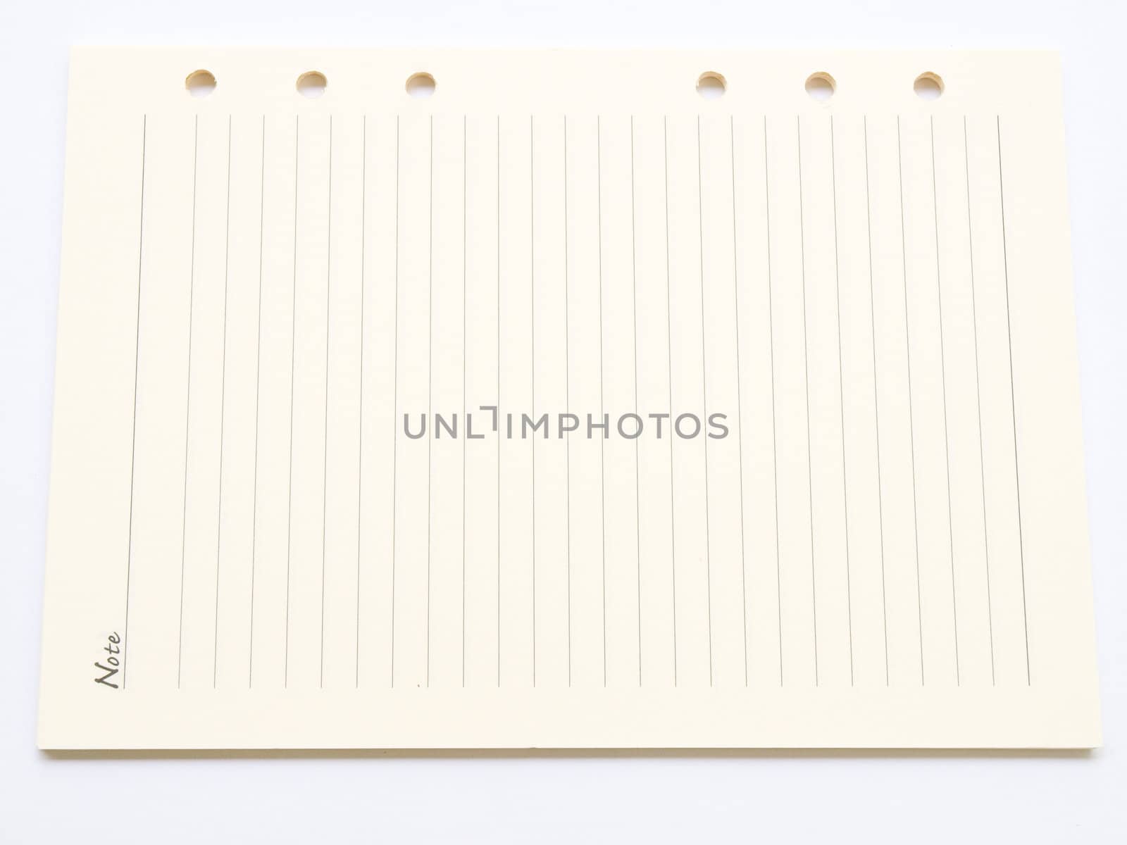 Stack of blank paper sheets on white background