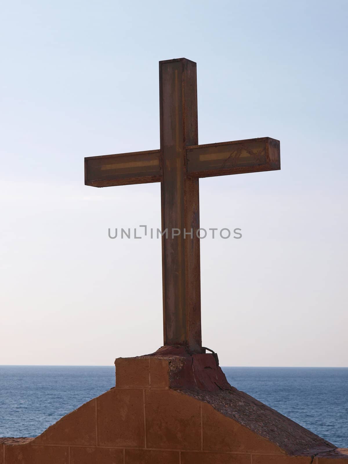 Cross  on a church symbol of Christianity