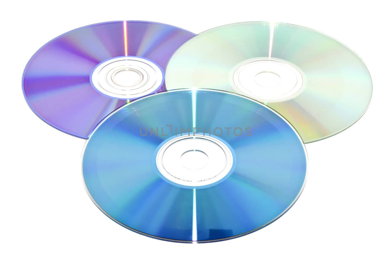 three discs by whitechild