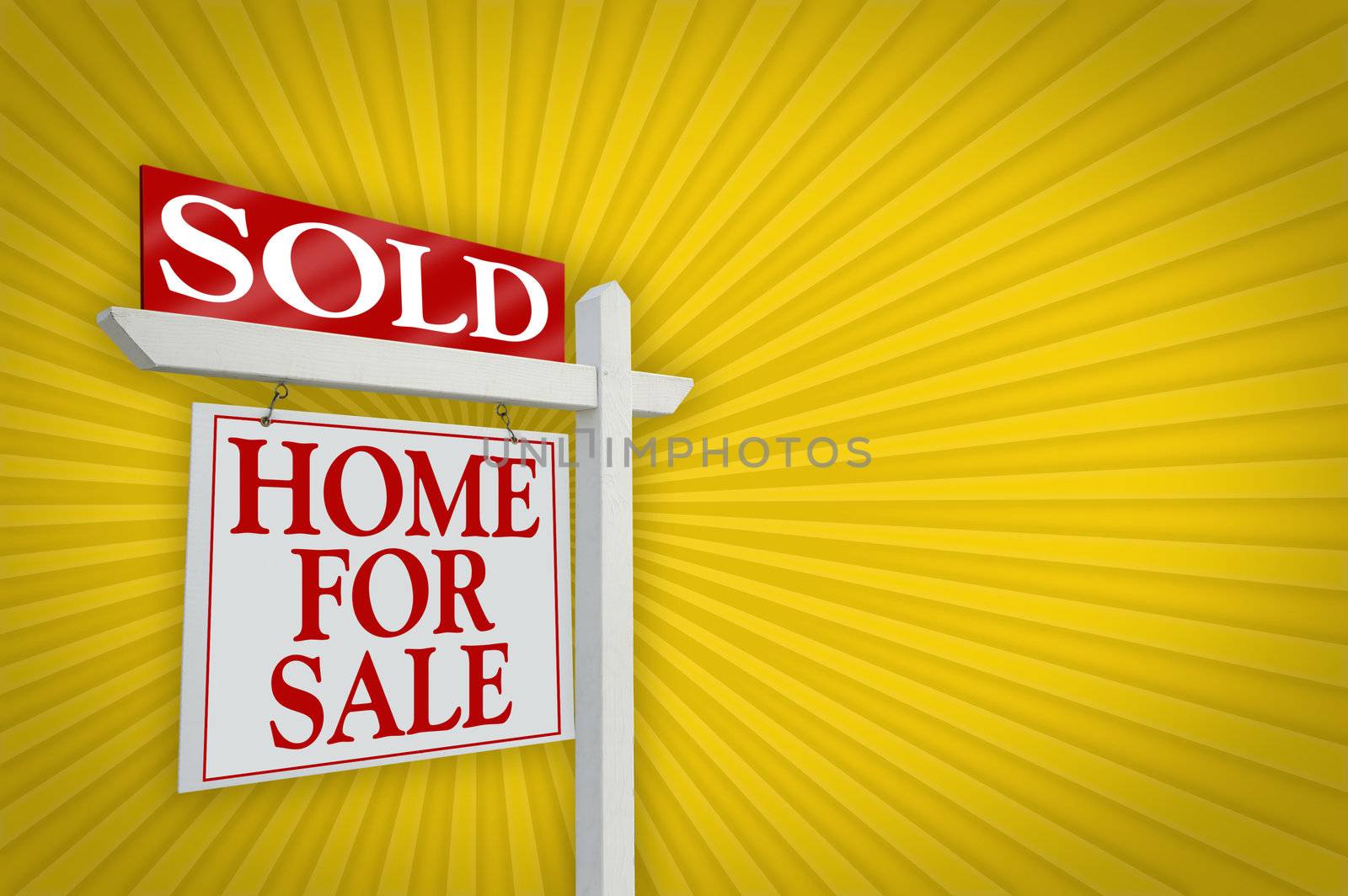 Sold Home for Sale Sign  by Feverpitched