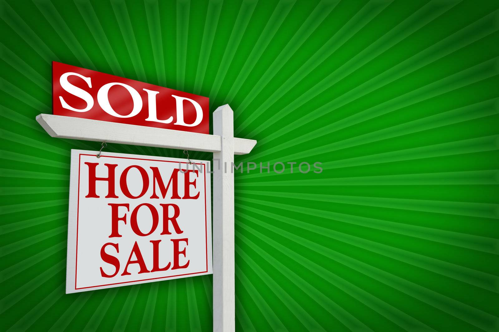Sold Home for Sale Sign  by Feverpitched