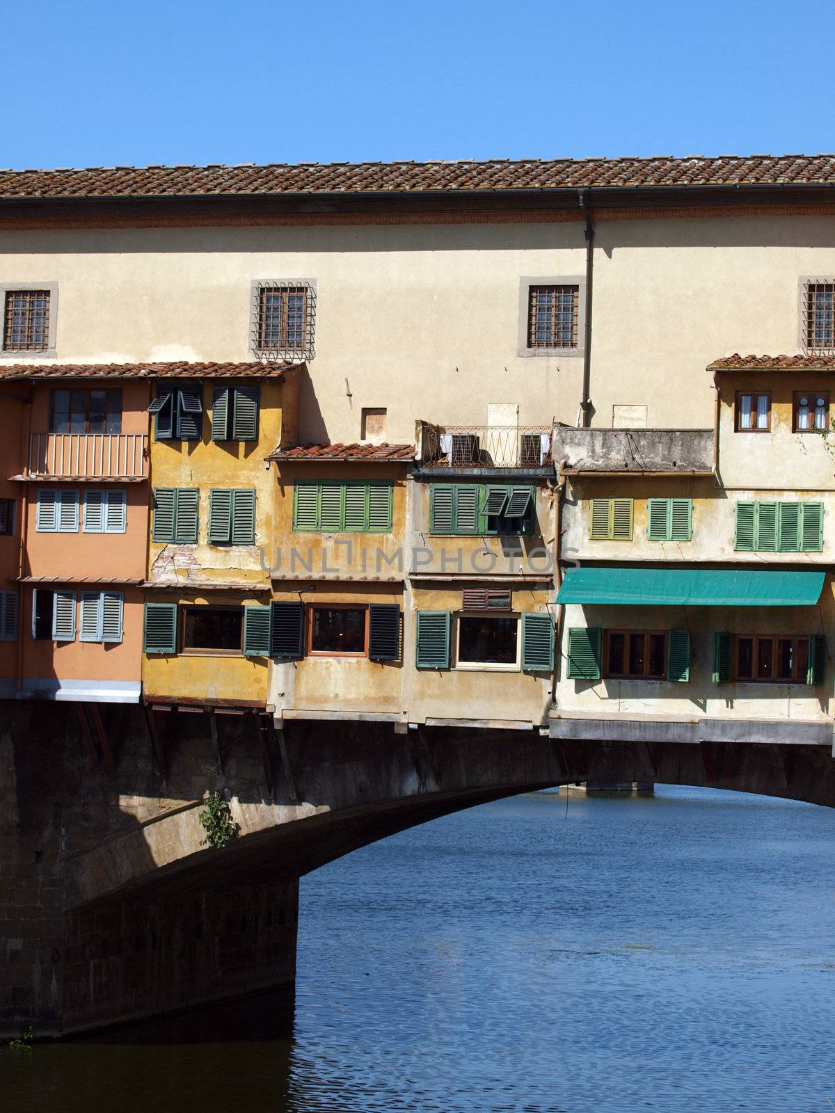 Florence - View of the Ponte Vecchio 