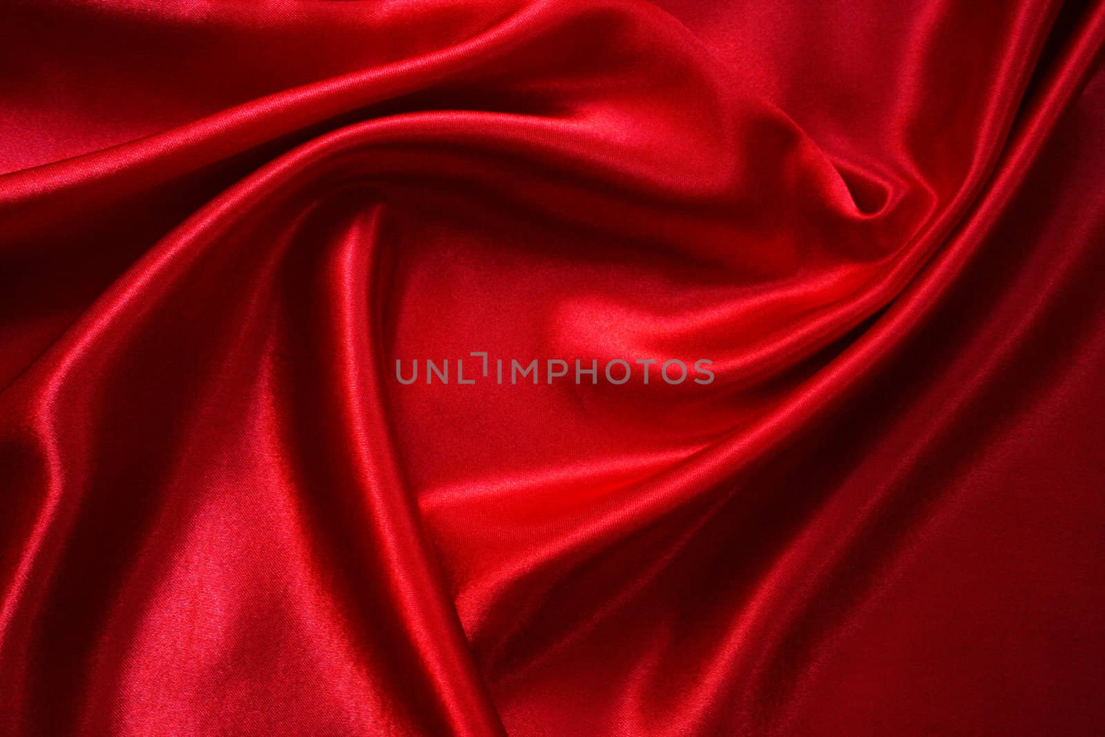 Smooth elegant red silk can use as background 