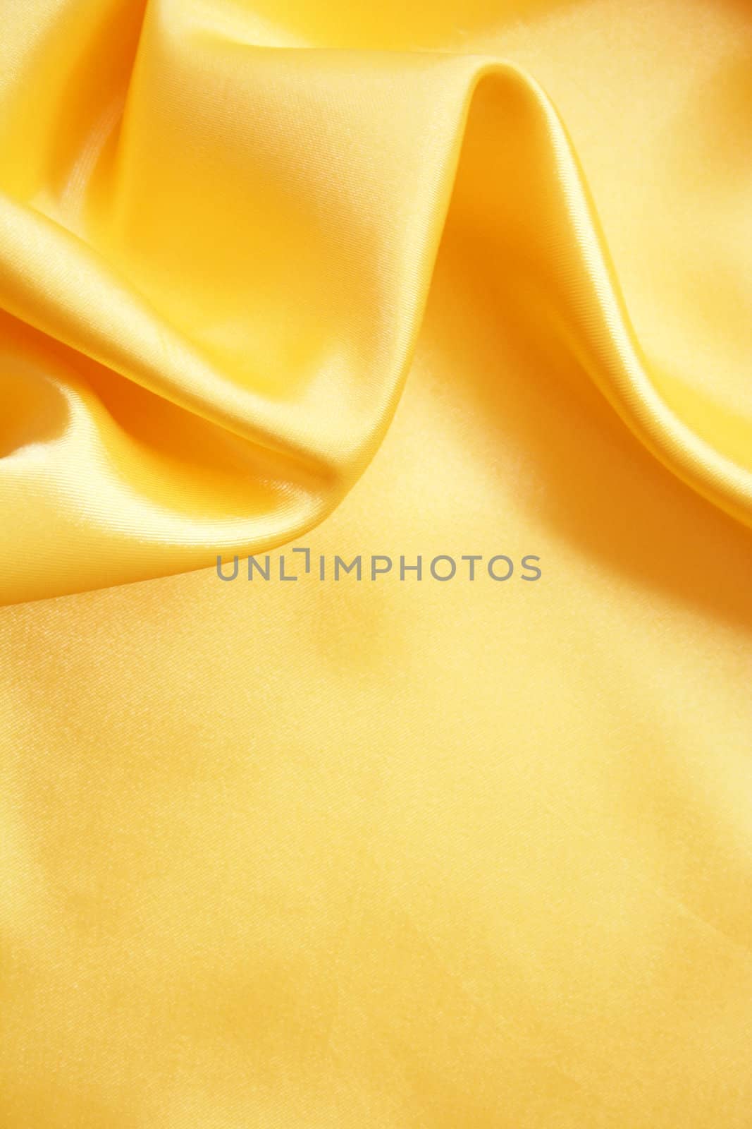 Smooth elegant golden silk can use as background 