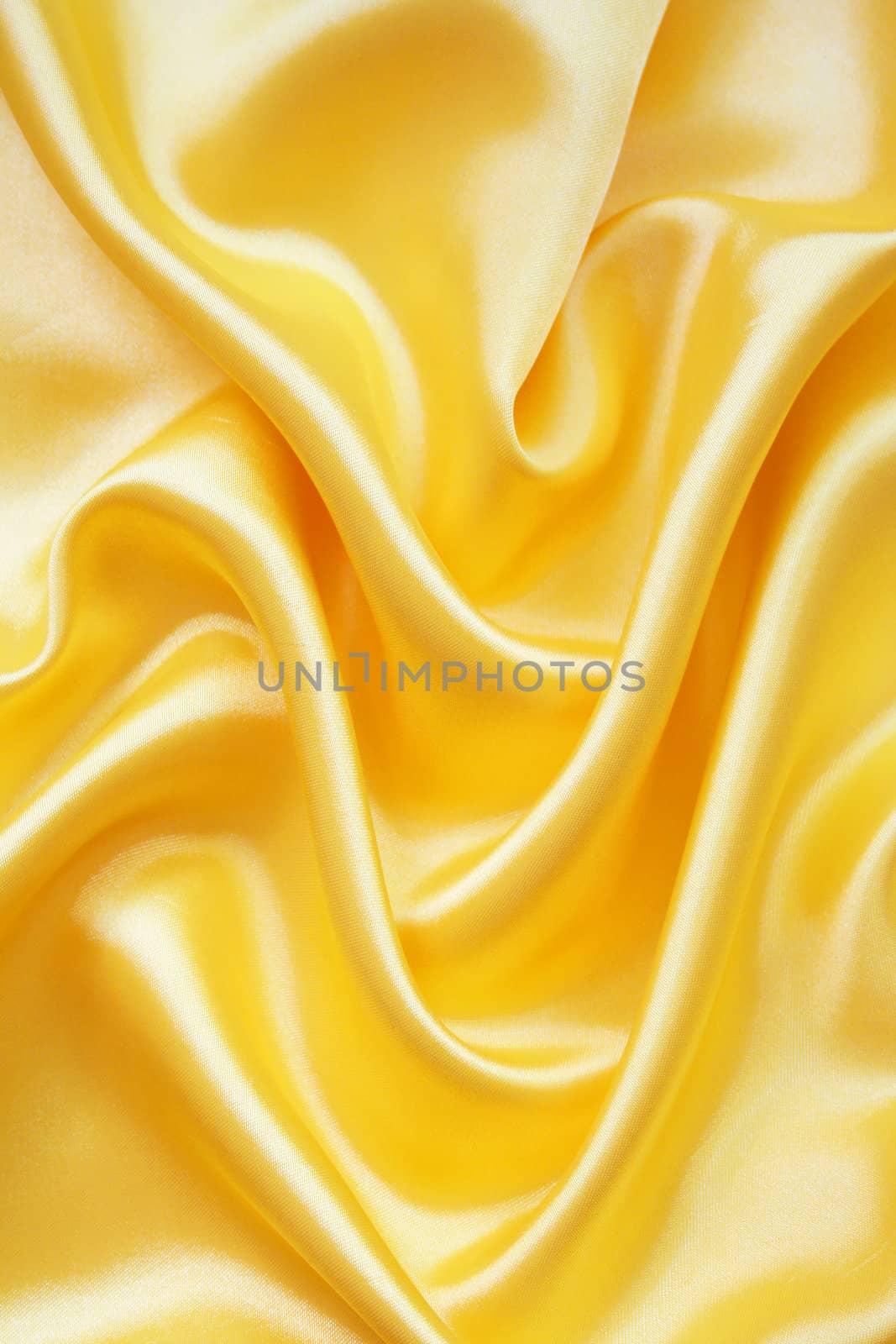 Smooth elegant golden silk can use as background 