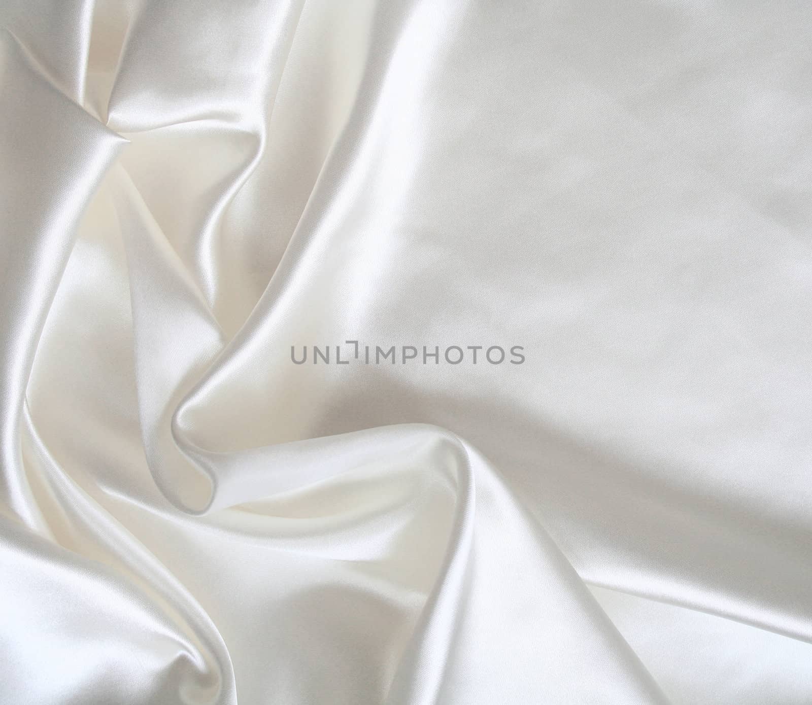 Smooth elegant white silk can use as background 