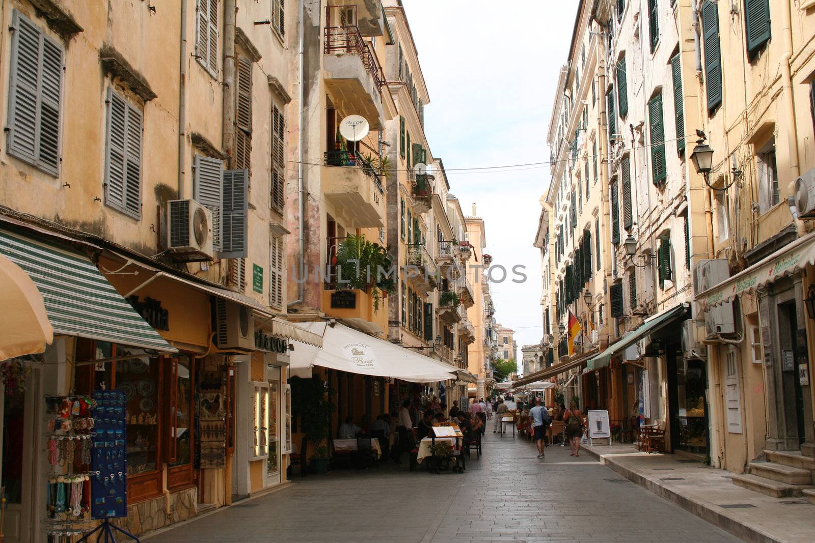 Greece. Corfu-town. On the street