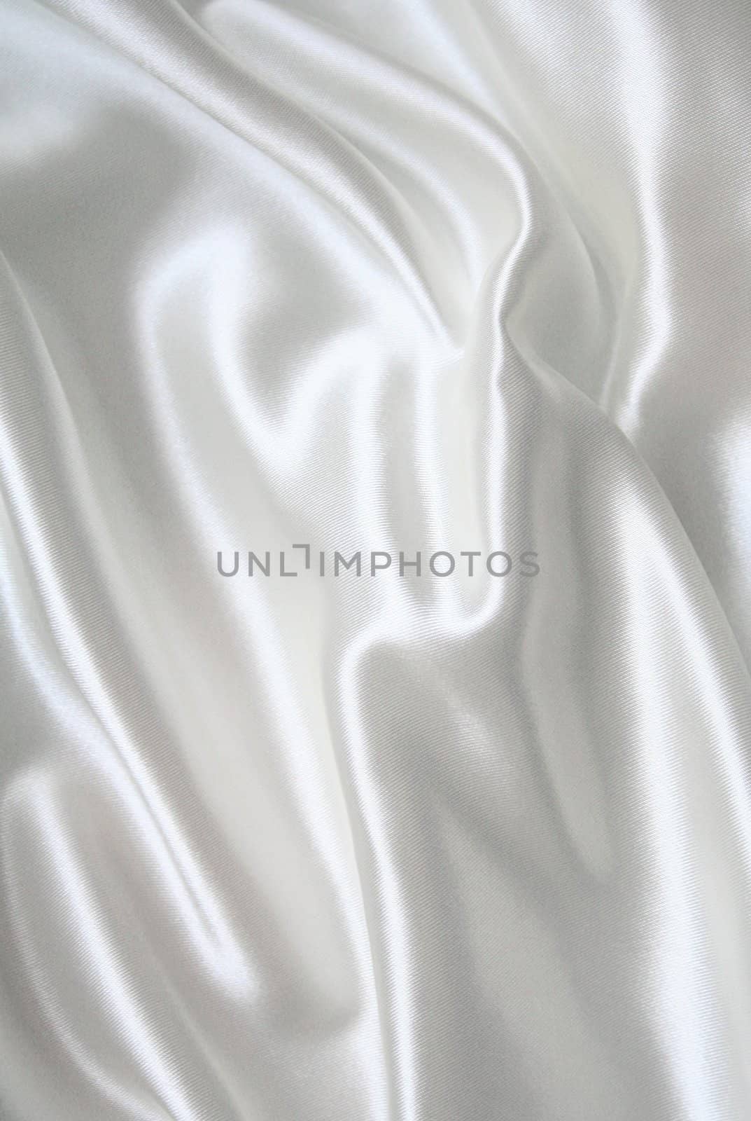 Smooth elegant white silk can use as background 