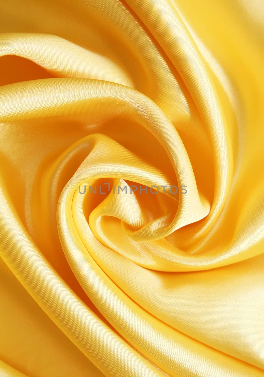 Smooth elegant golden silk can use as background 