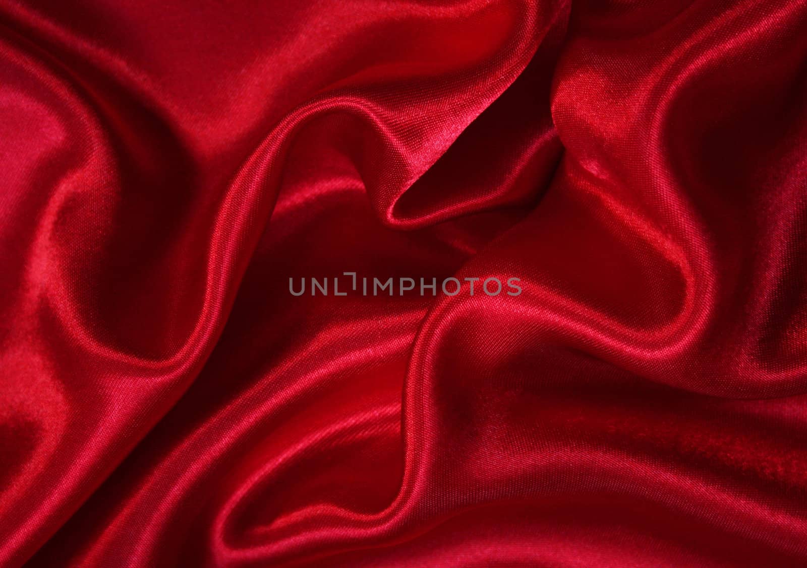 Smooth elegant red silk can use as background 