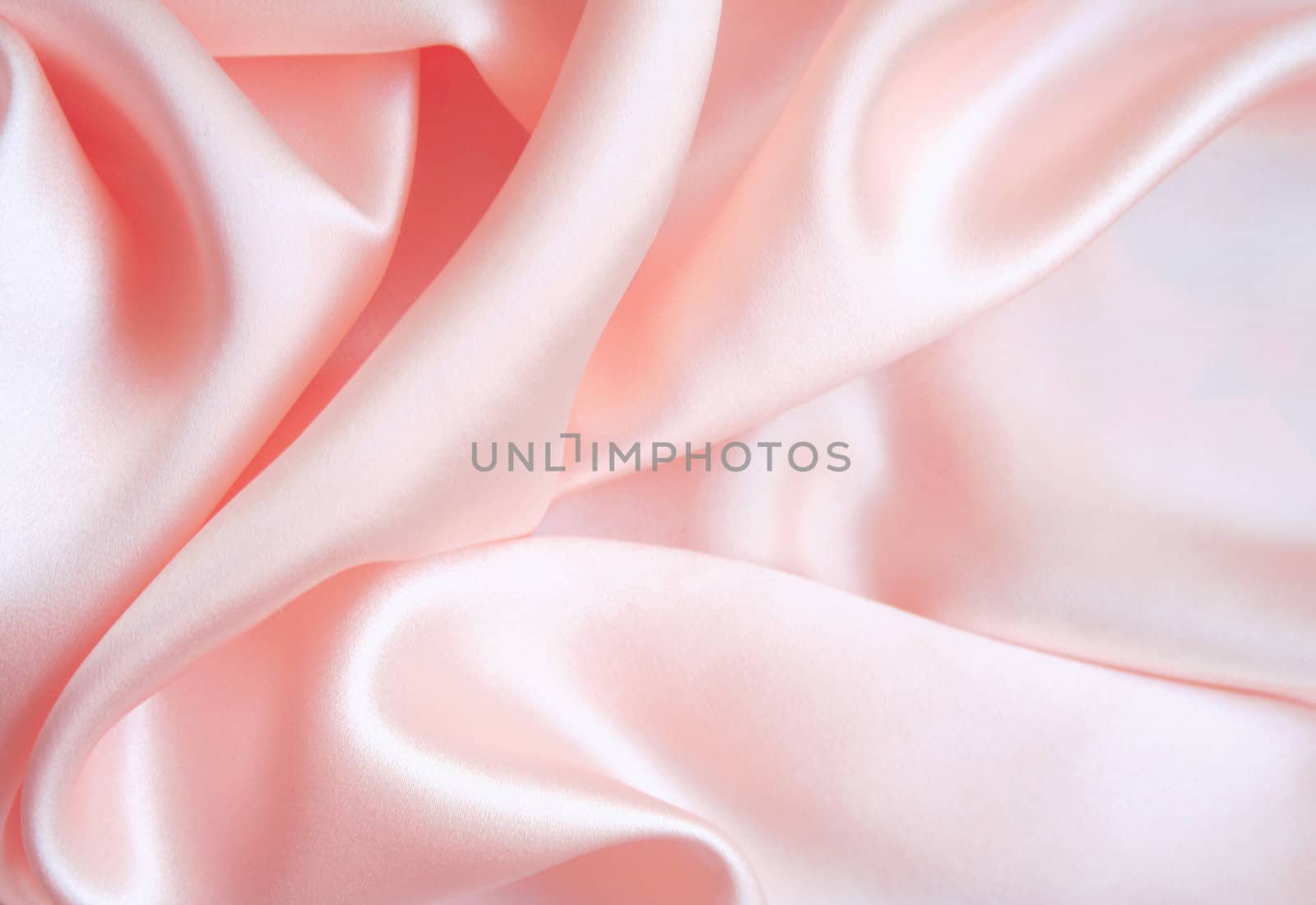 Smooth elegant pink silk can use as background 