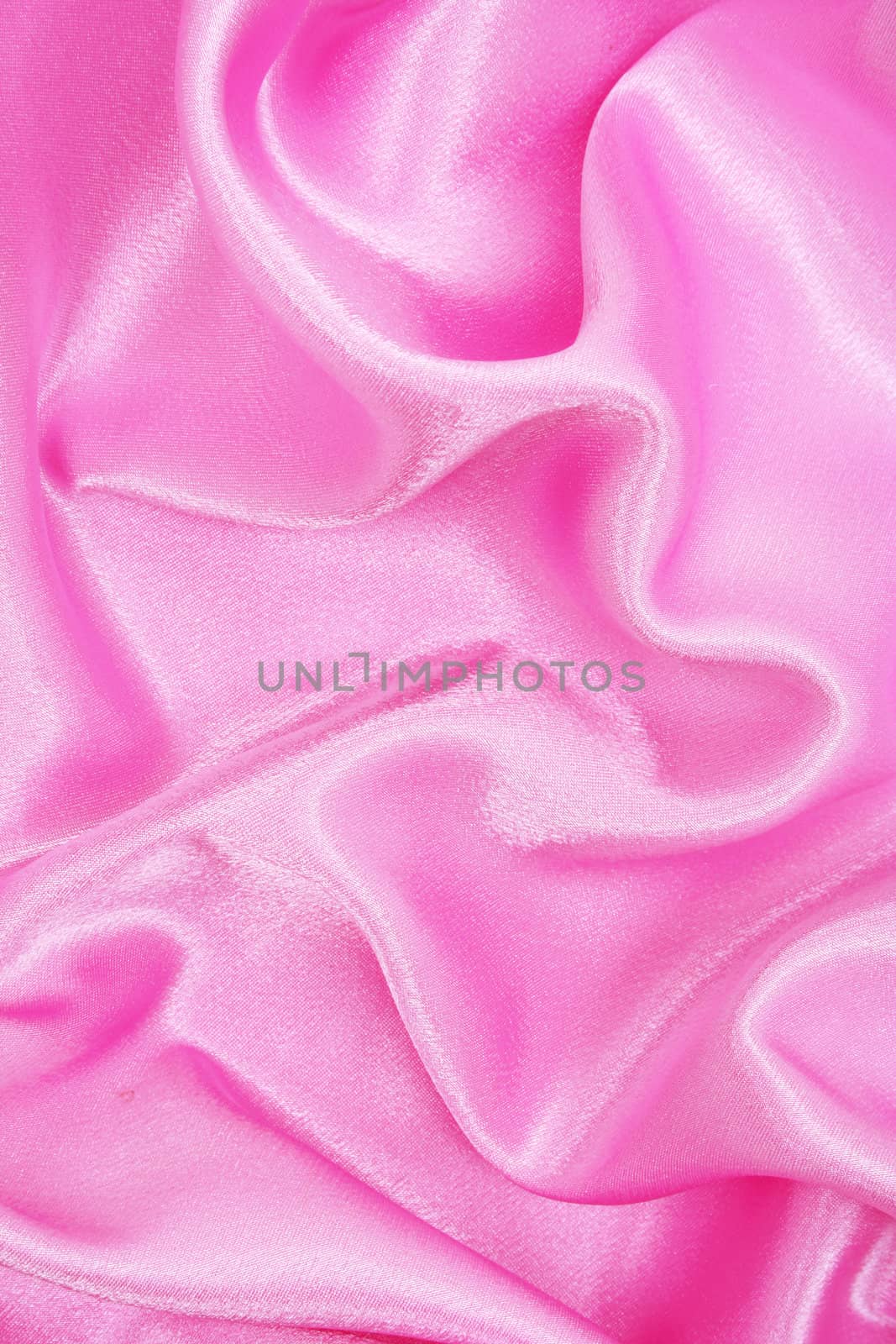 Smooth elegant pink silk can use as background 