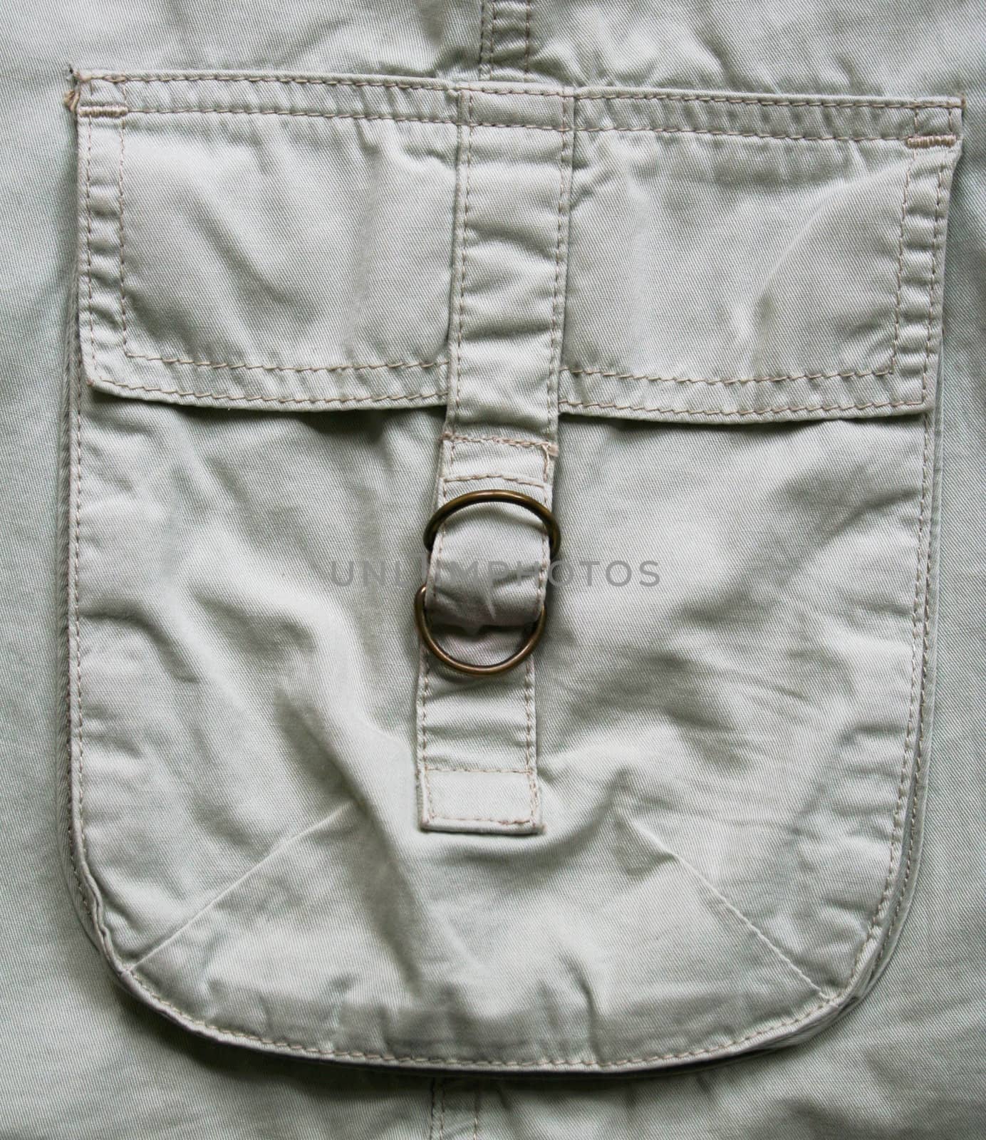 �otton fabric with pocket can use as background 