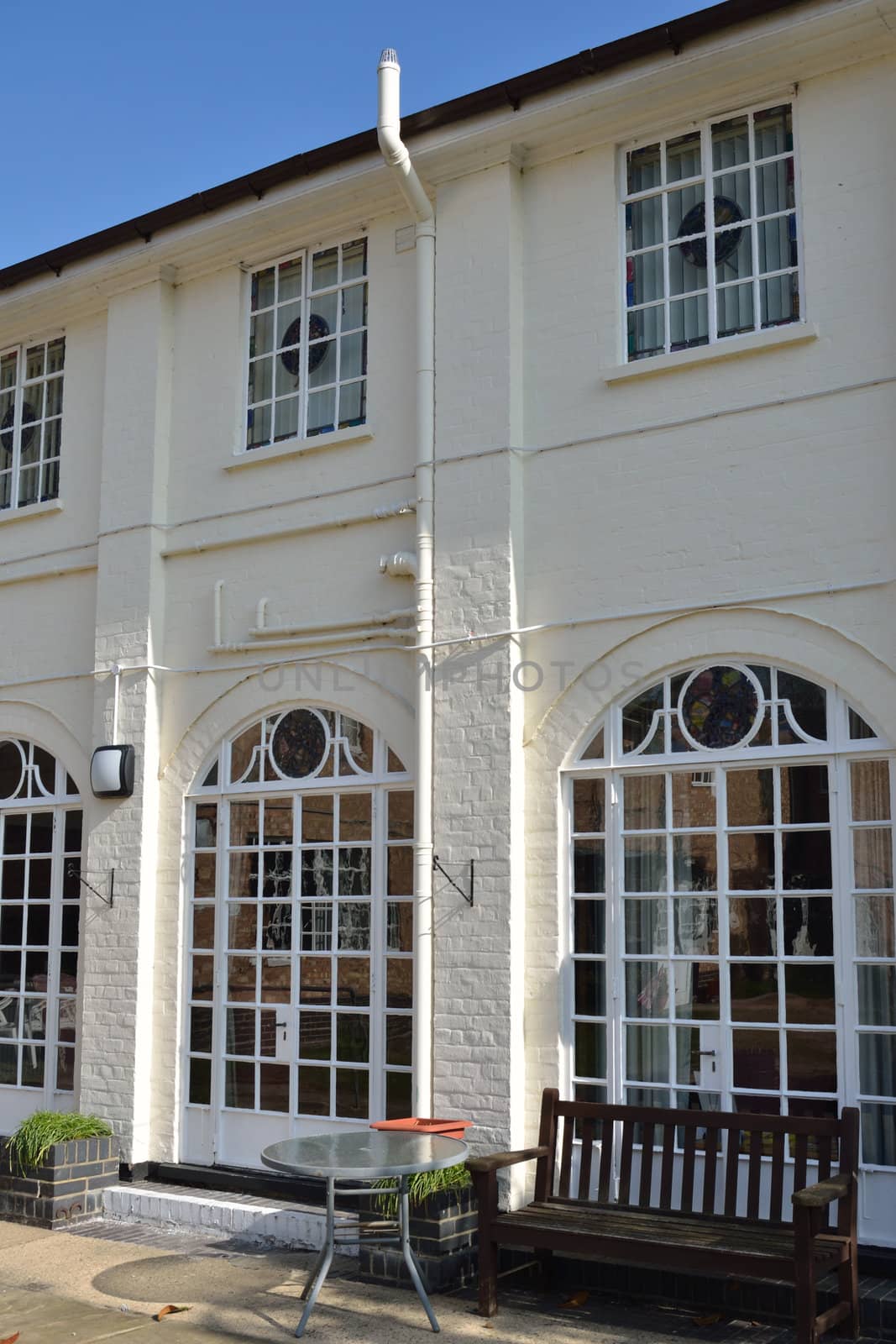Ornate Cast Iron Windows in portrait