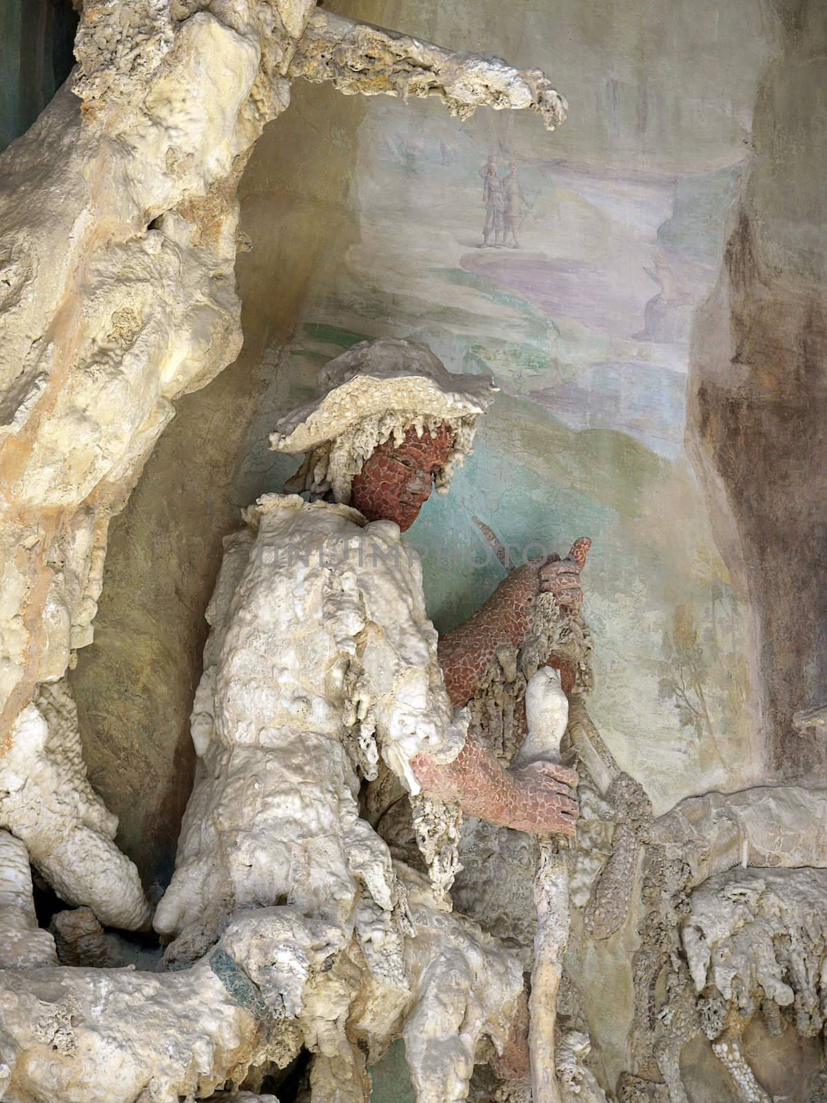 Florence - Grotto by Buontalenti in Boboli Gardens