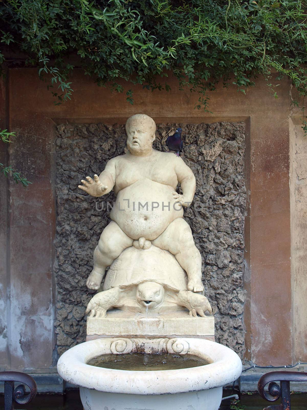 Florence - Boboli Gardens. The Dwarf Morgant
By Valerio Cigoli