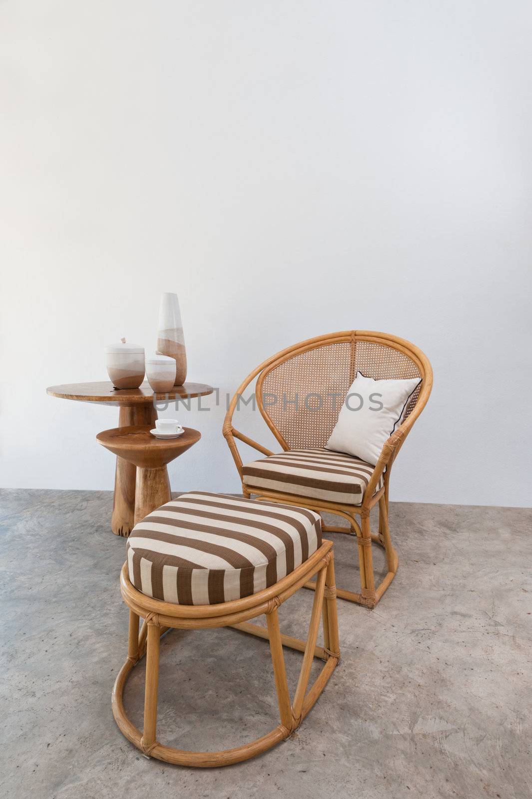 Bamboo rattan furniture by 3523Studio