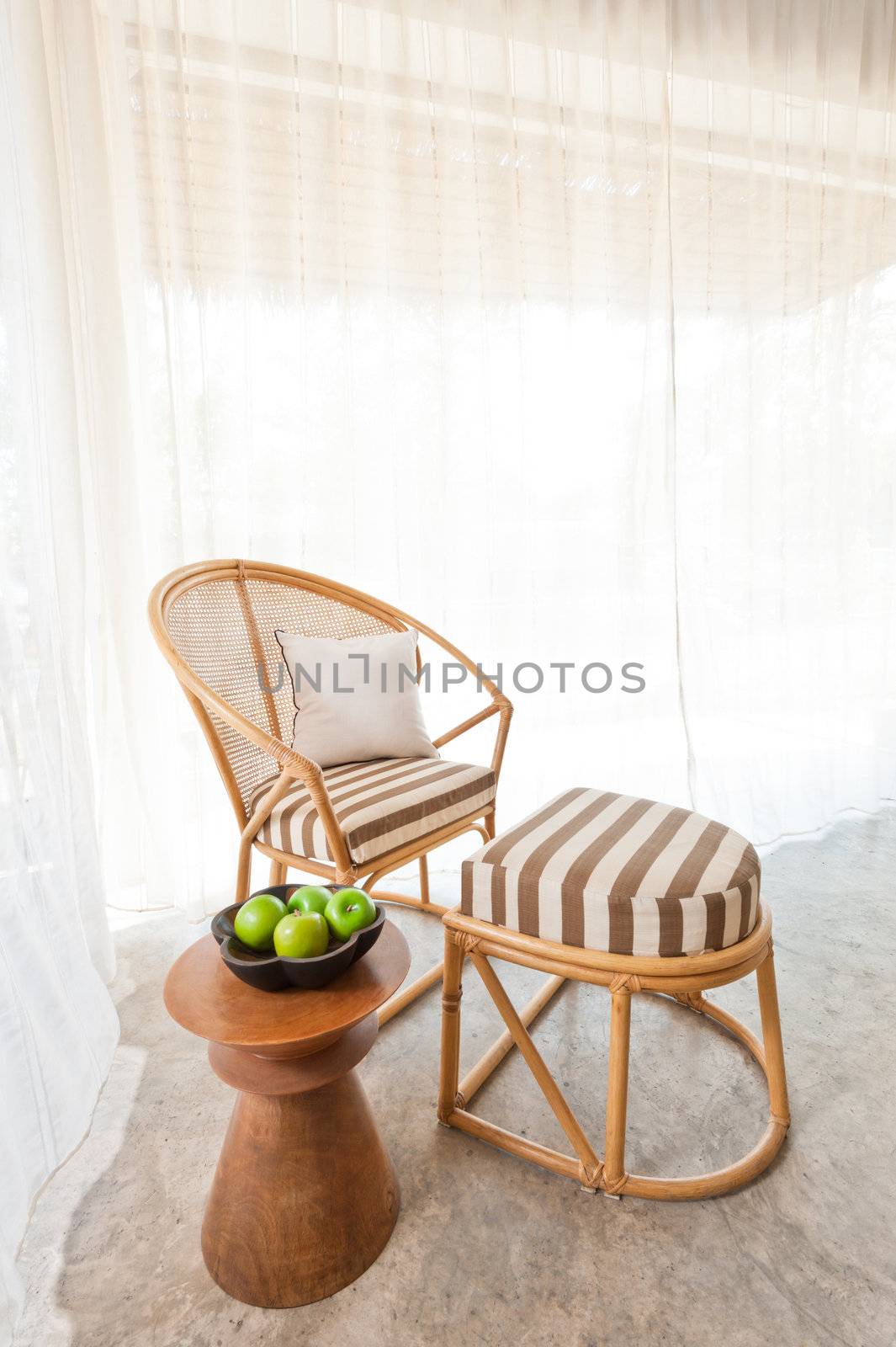 Bamboo rattan furniture by 3523Studio