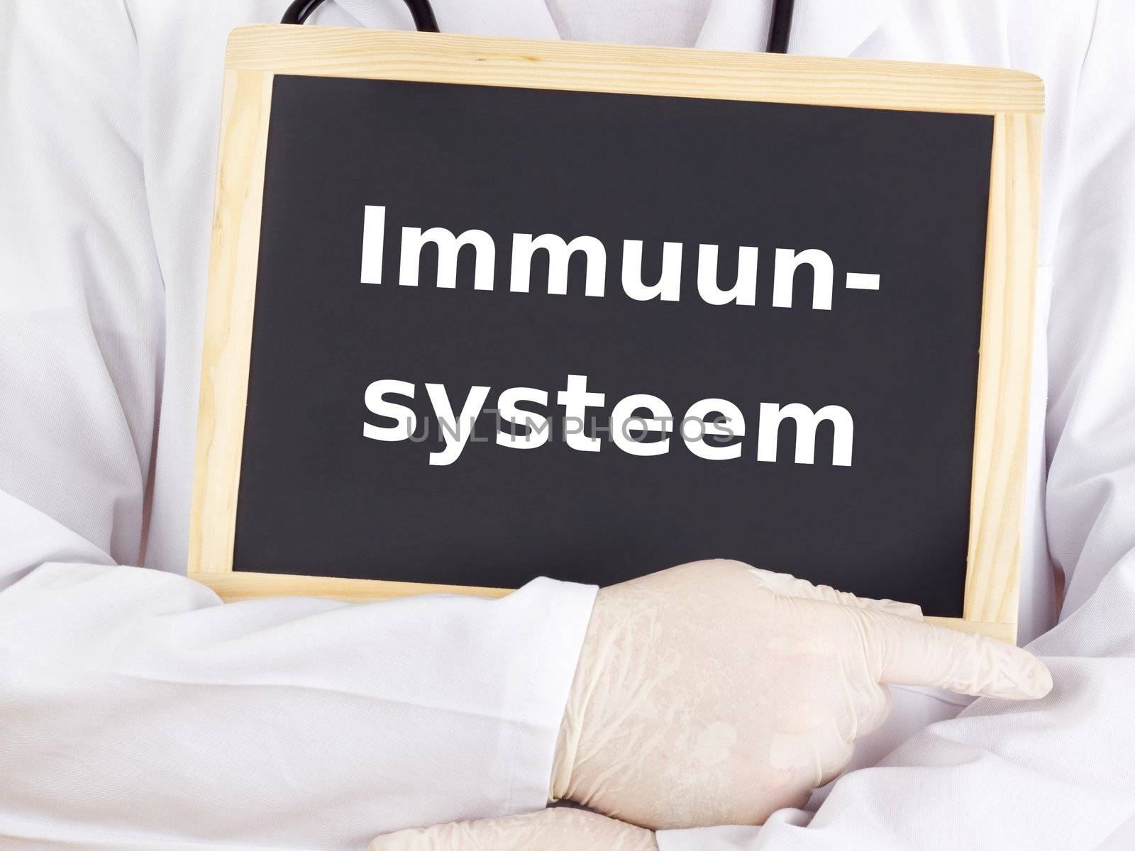 Blackboard : Immune system : Dutch language