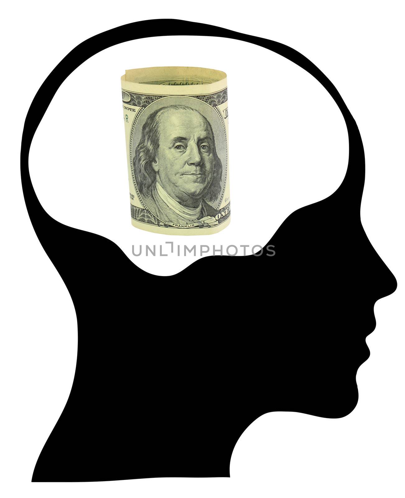Dollars to control the human brain,  by rufous