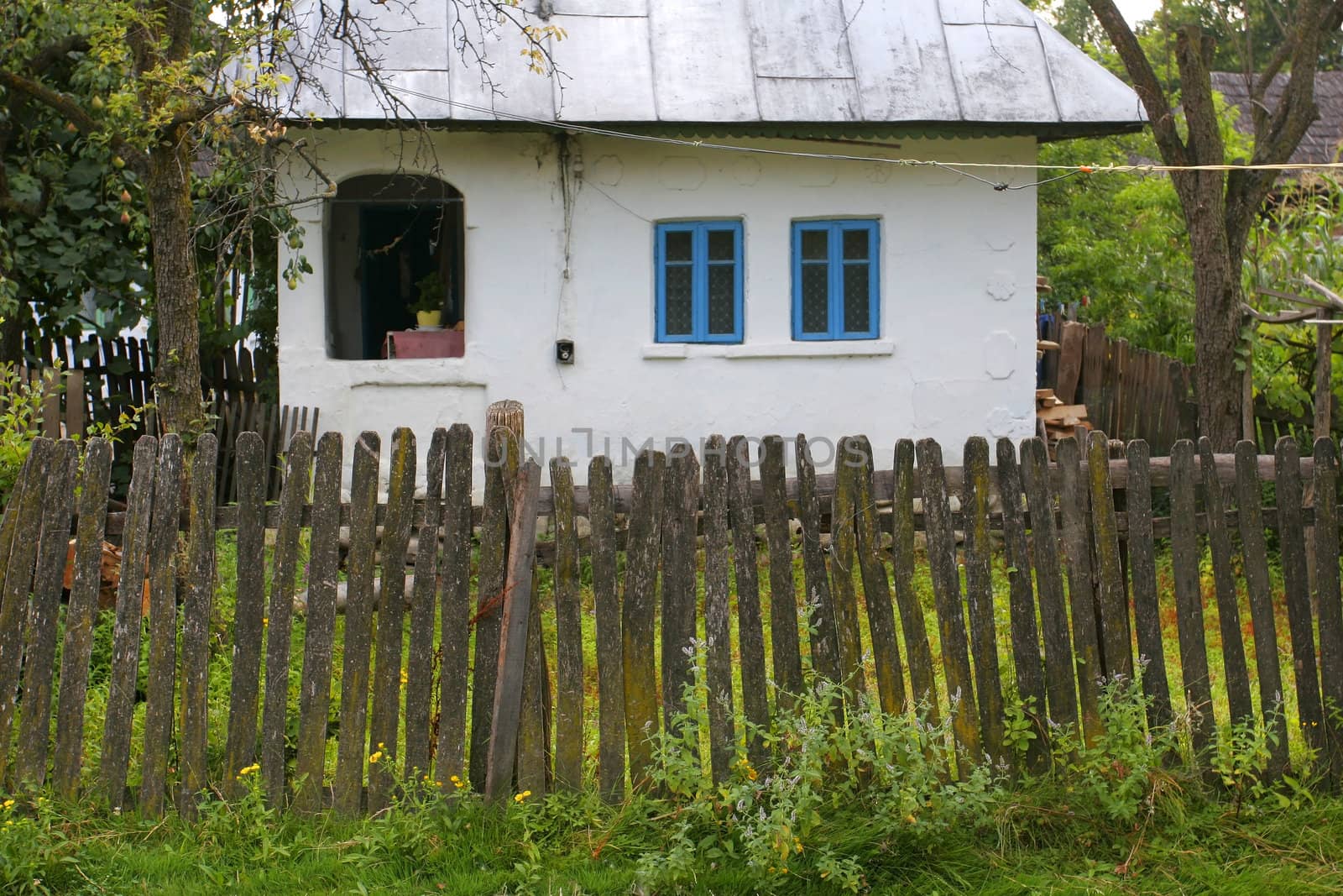 Romanian traditional country house