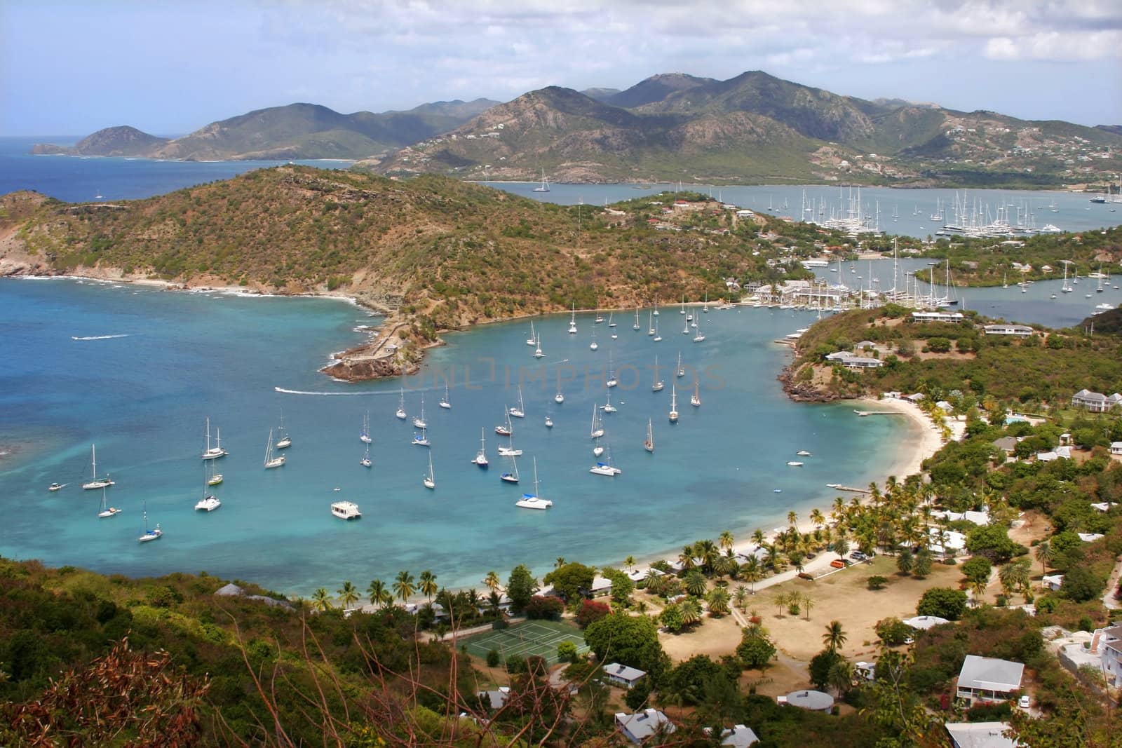 Falmouth bay and english harbour