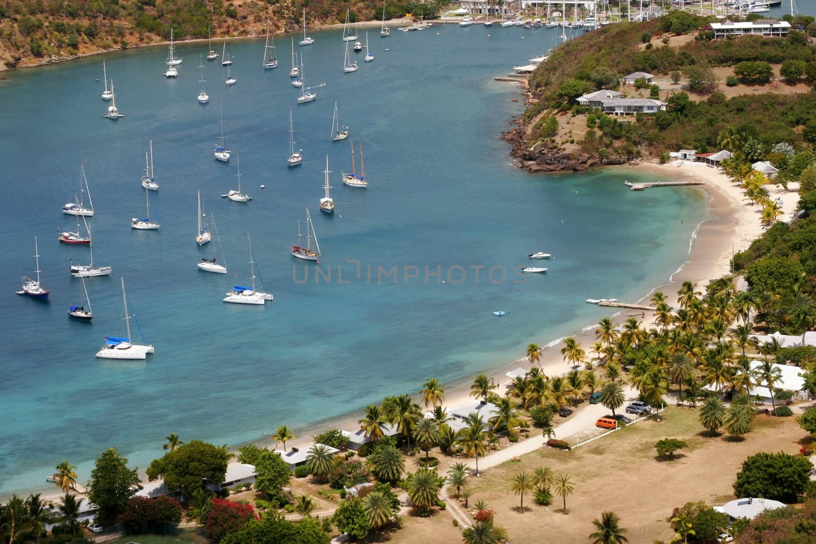 Falmouth bay and english harbor