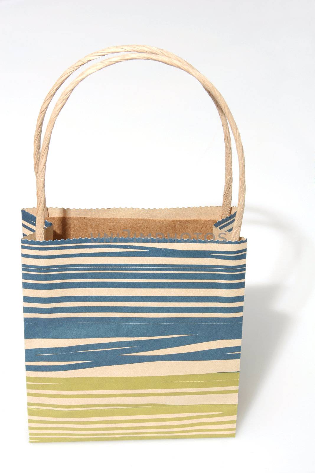 bluestriped paper bag by sumos