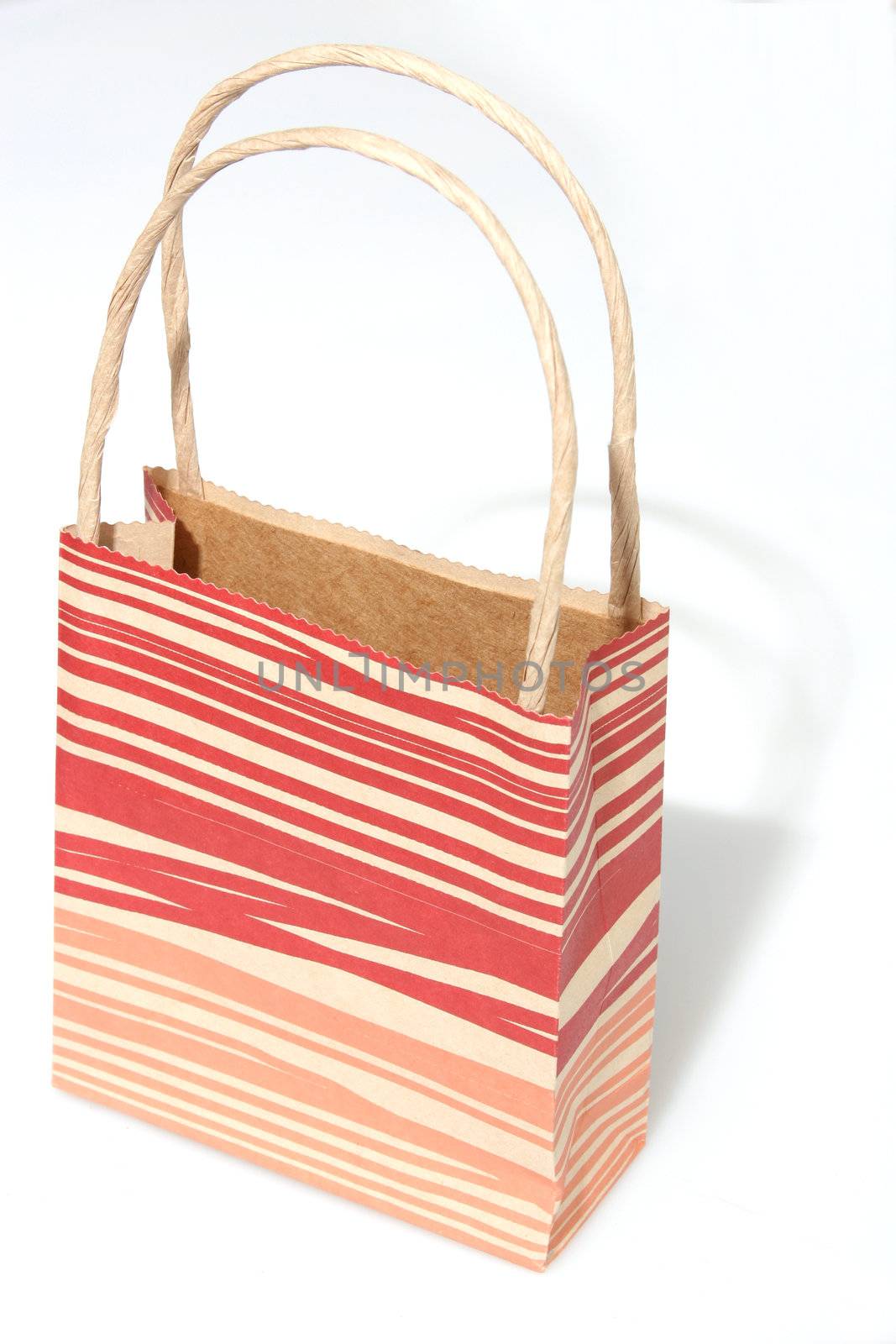 red striped paperbag by sumos